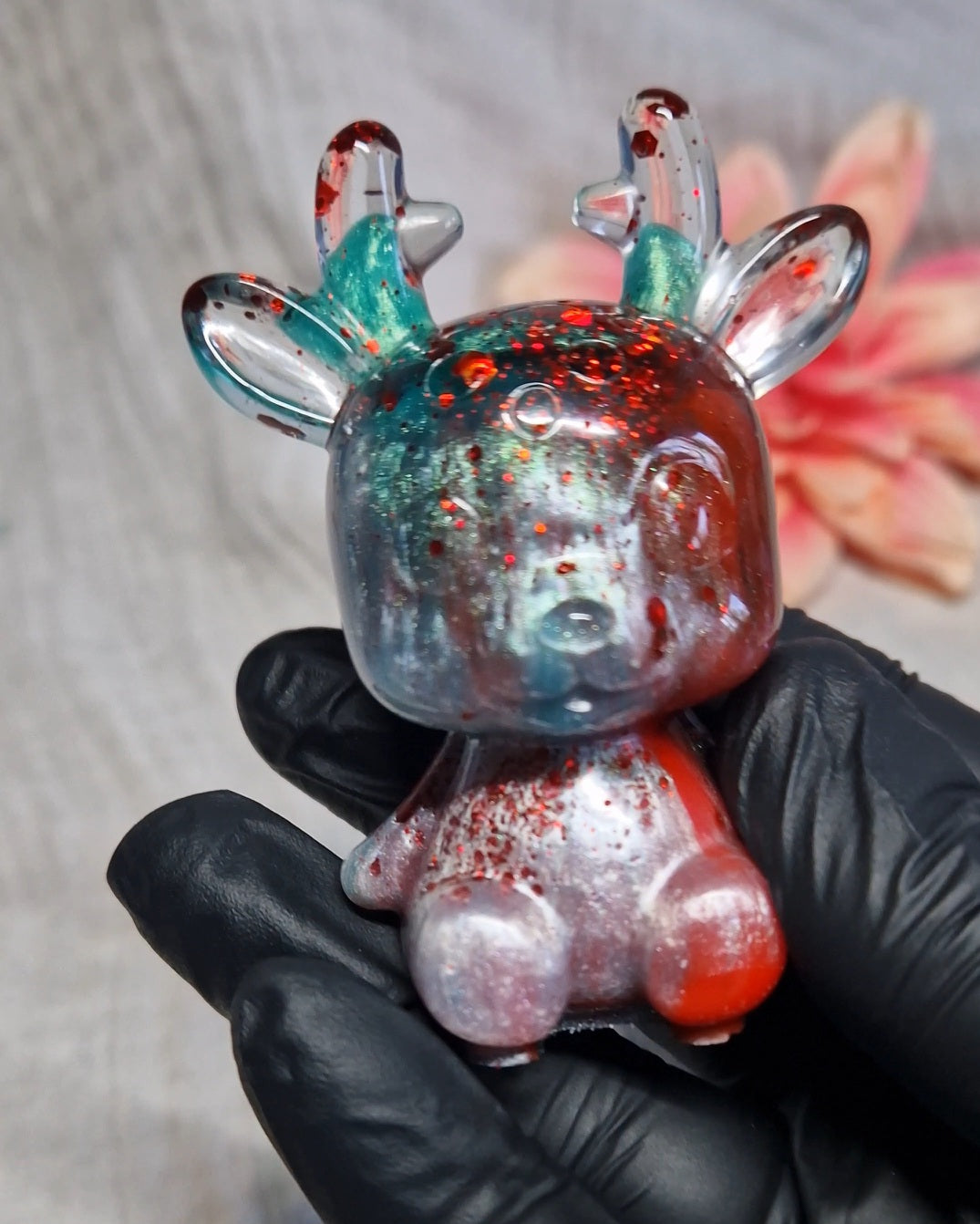 Hirschi Figuren aus Resin