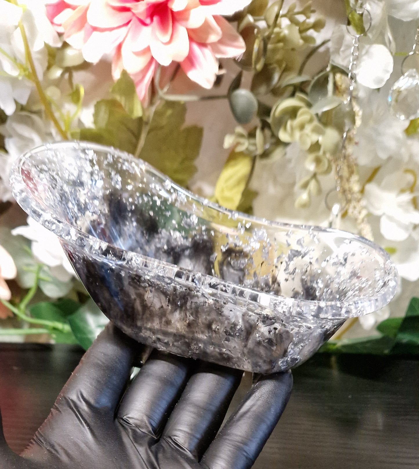 Badezimmer Accessoires aus Resin