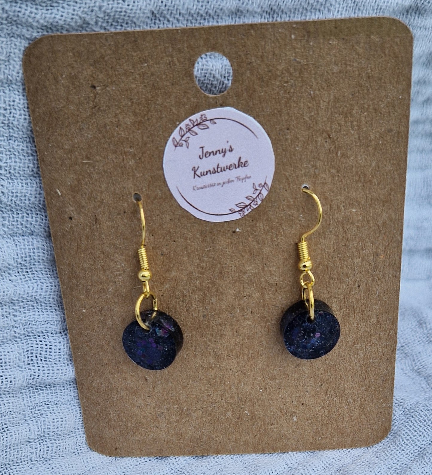 Ohrringe aus Resin in versch. Varianten