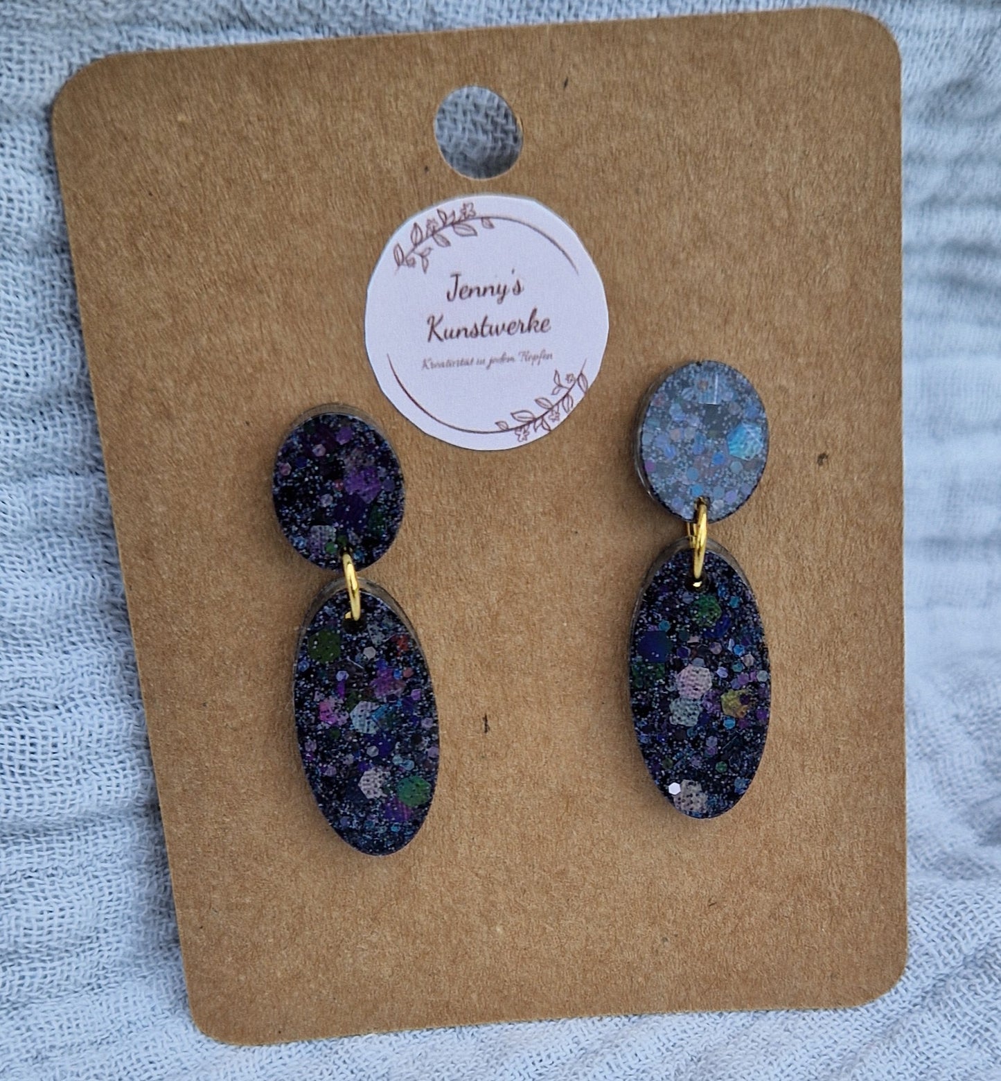 Ohrringe aus Resin in versch. Varianten