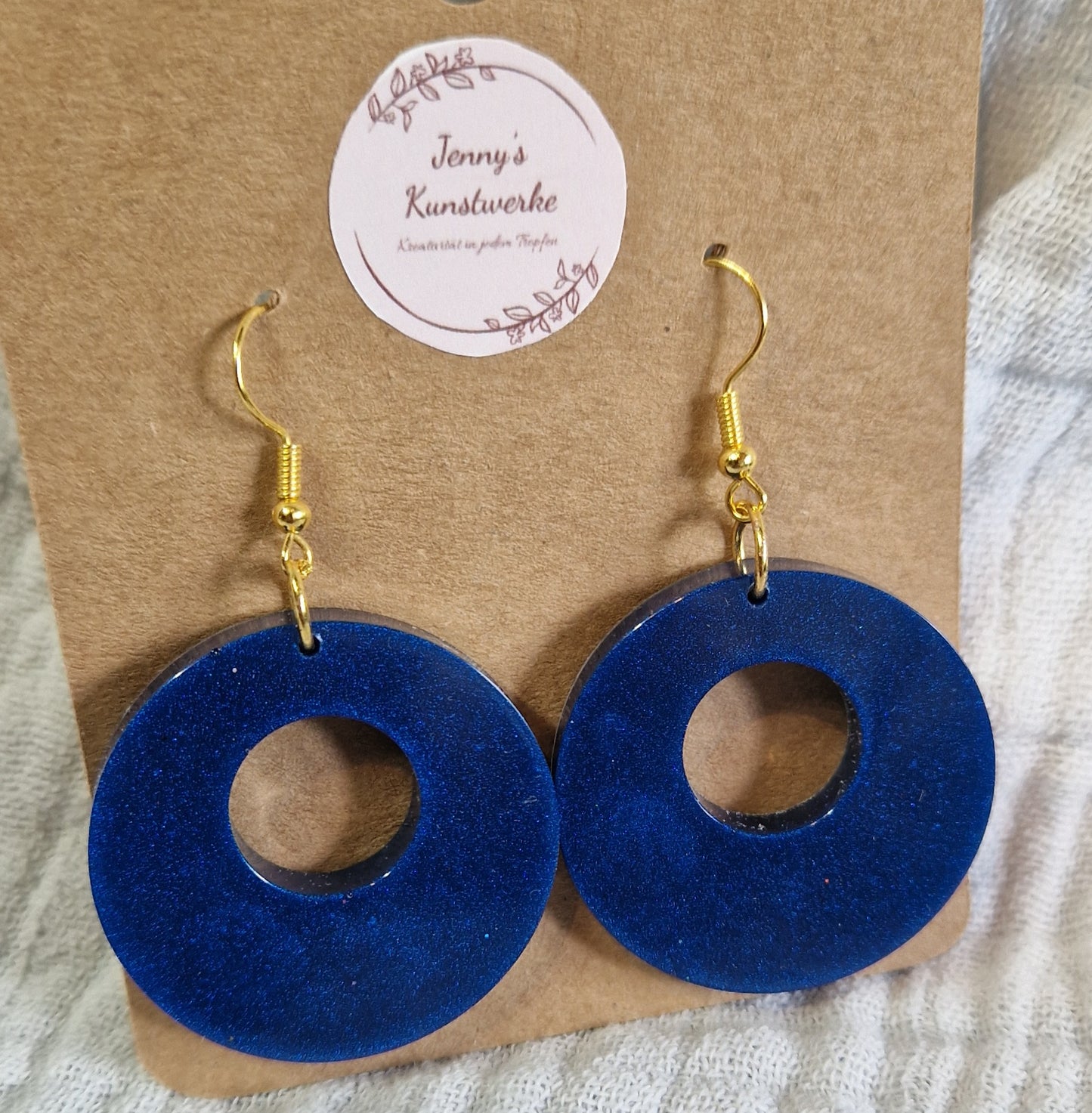 Ohrringe aus Resin in versch. Varianten