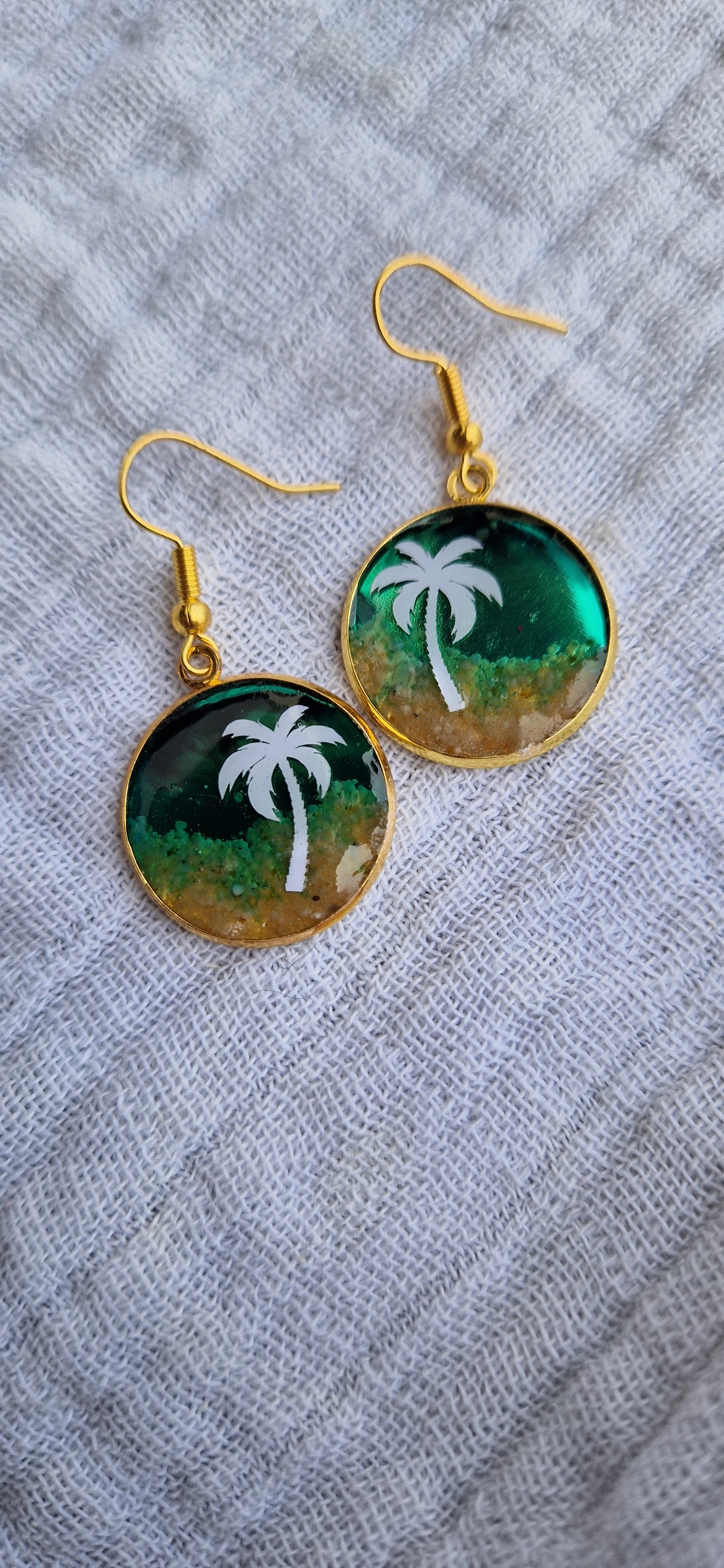 Ohrringe aus Edelstahl&Epoxidharz in versch. Designs (Modeschmuck)