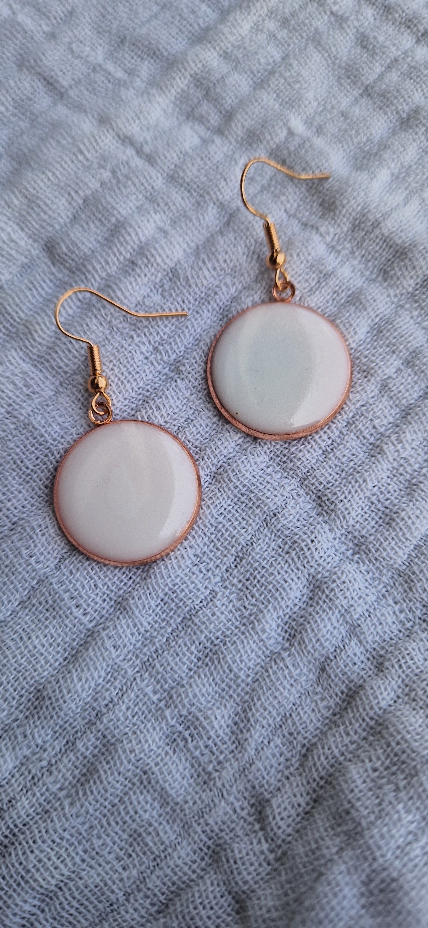 Ohrringe aus Edelstahl&Epoxidharz in versch. Designs (Modeschmuck)