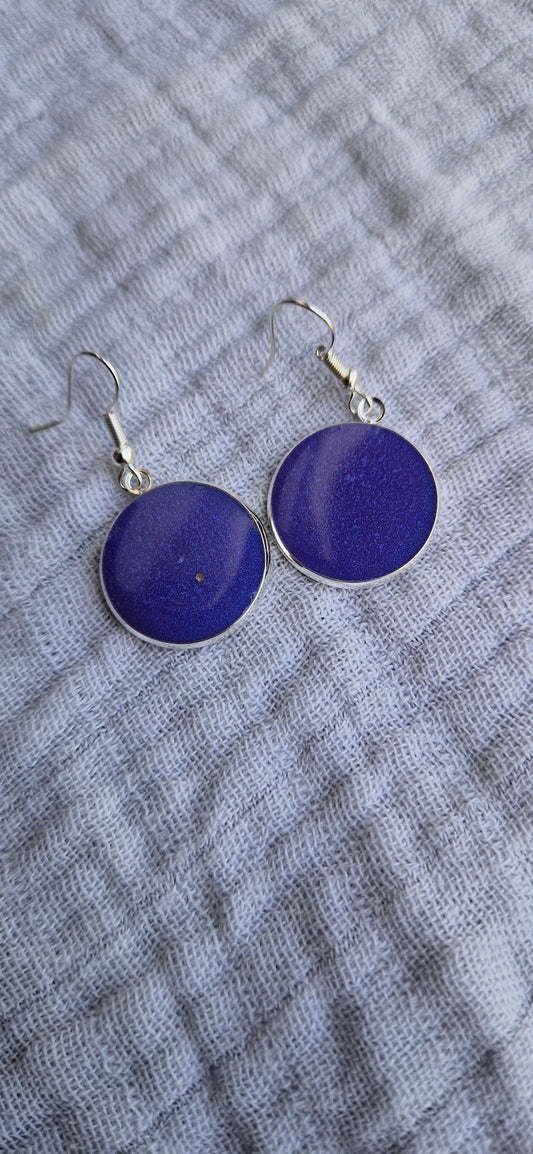 Ohrringe aus Edelstahl&Epoxidharz in versch. Designs (Modeschmuck)