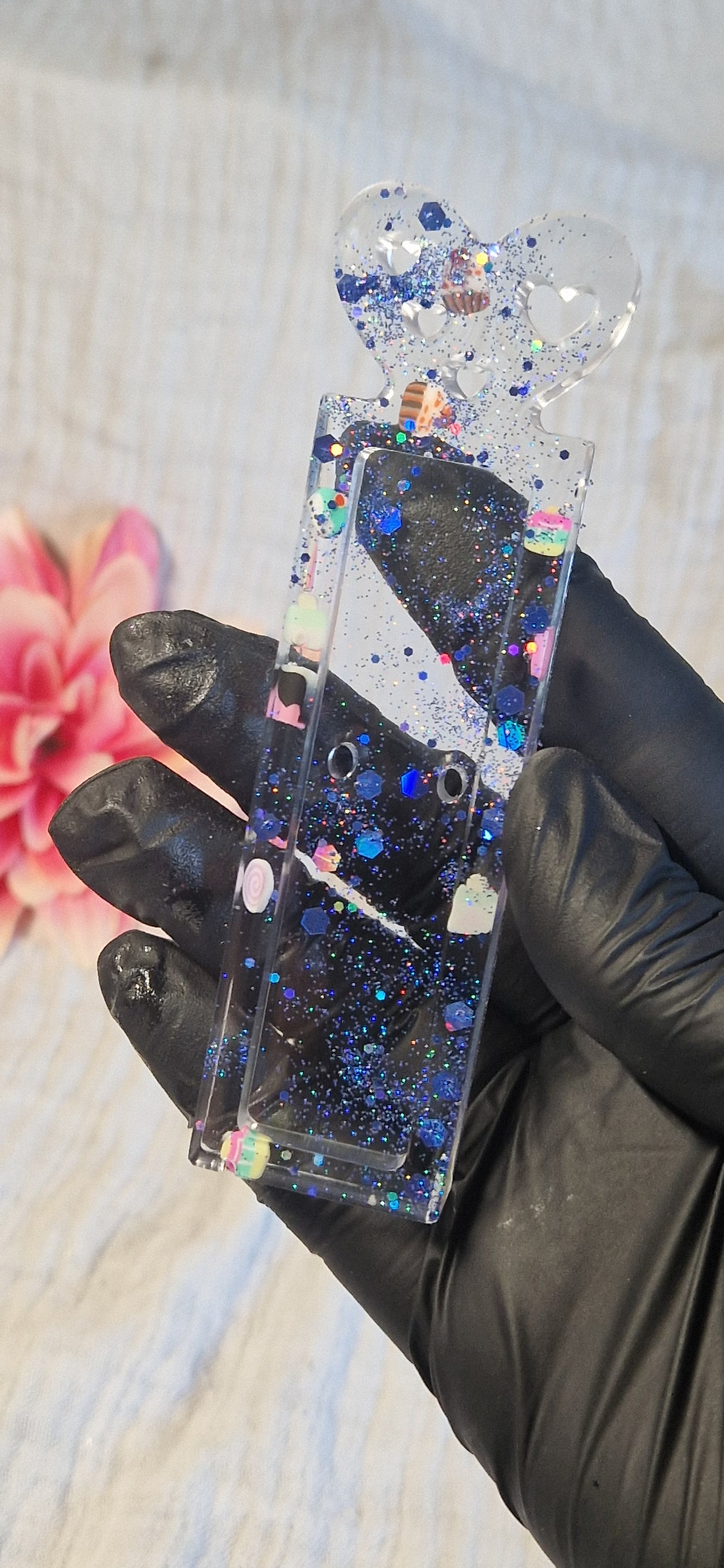 Geldgeschenkverpackung in vesch. Designs aus Resin