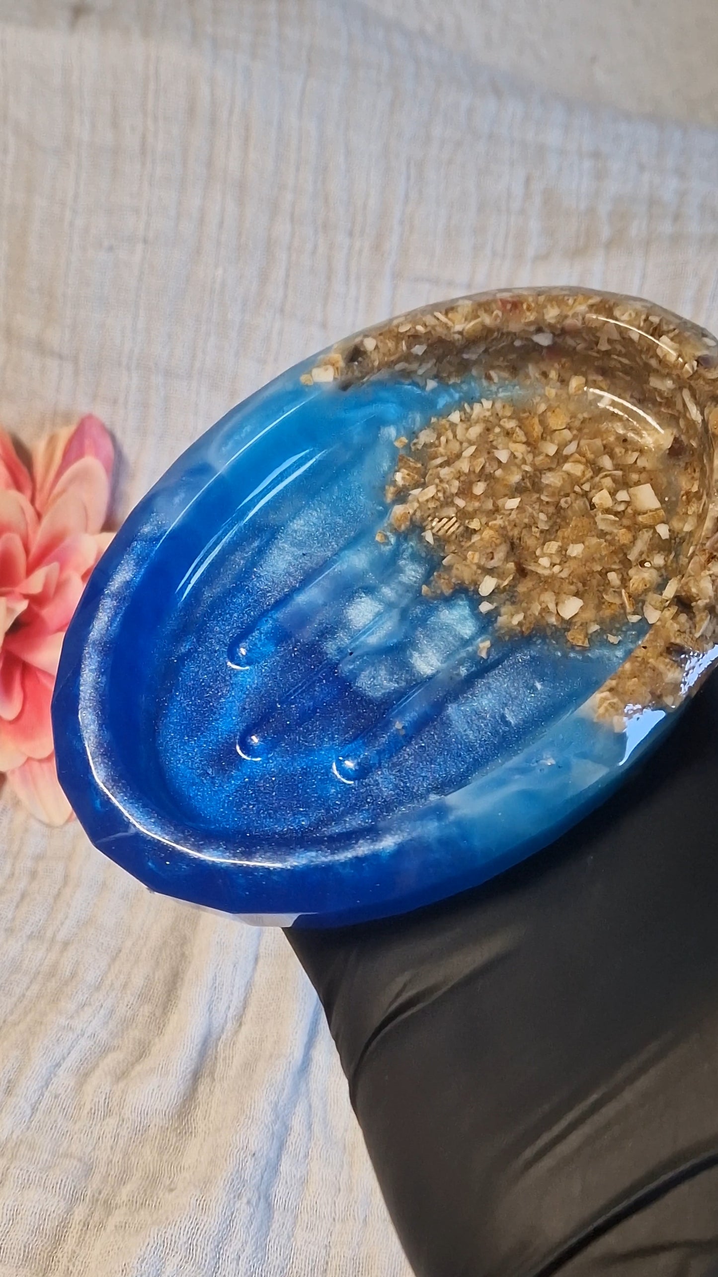 Seifenschale in versch. Designs aus Resin