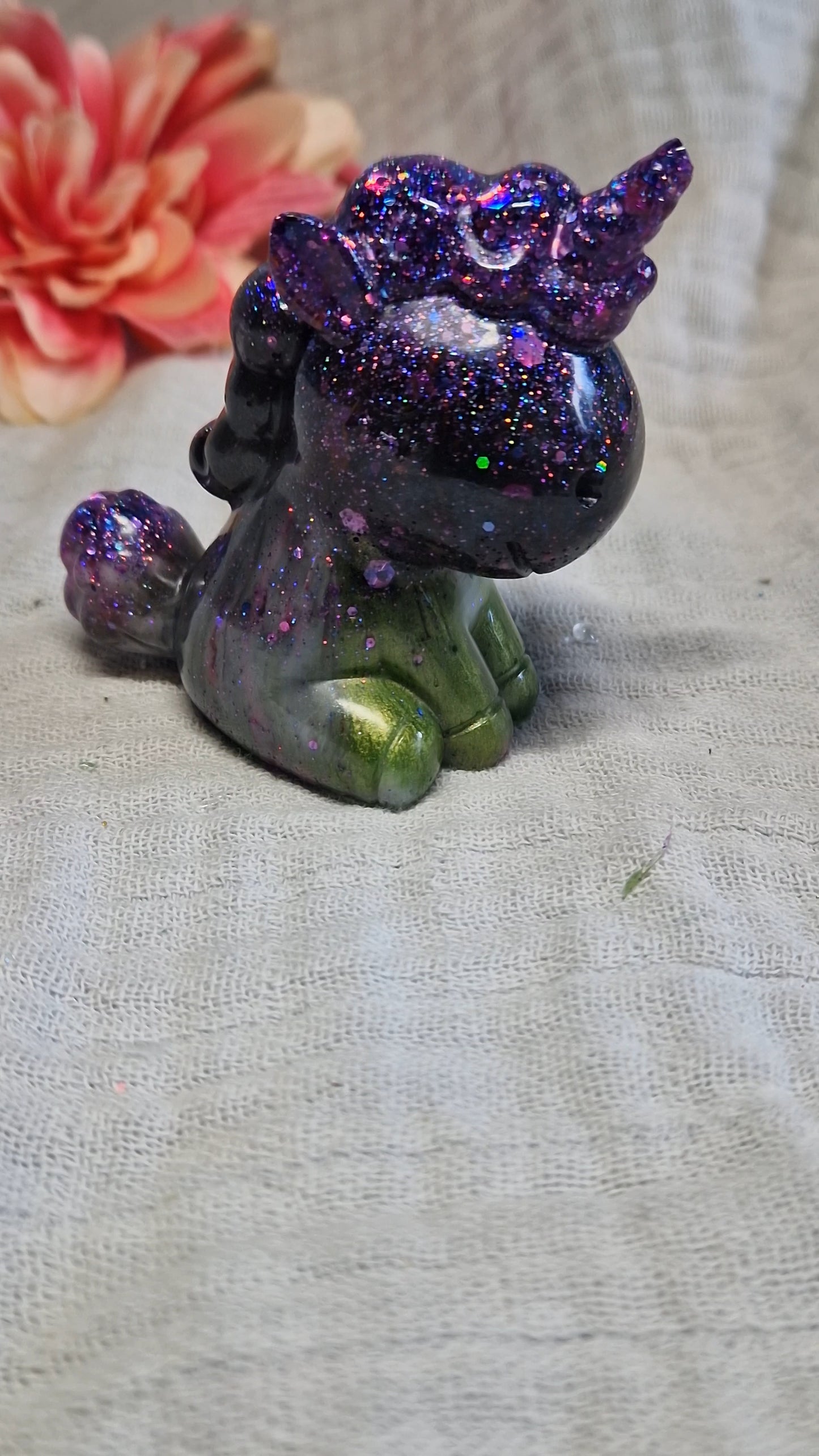 Einhorn Figur aus Resin
