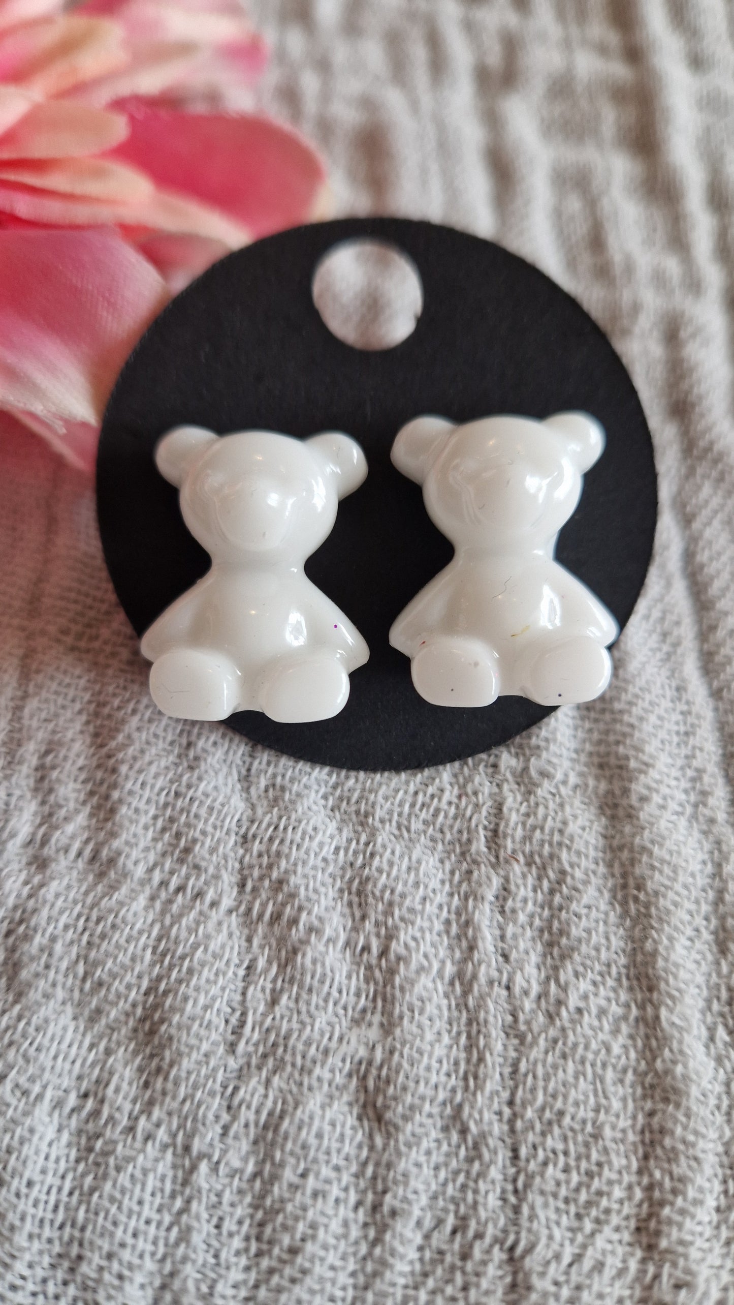 Modeschmuck Ohrringe "Bärchen" aus Resin in versch. Designs