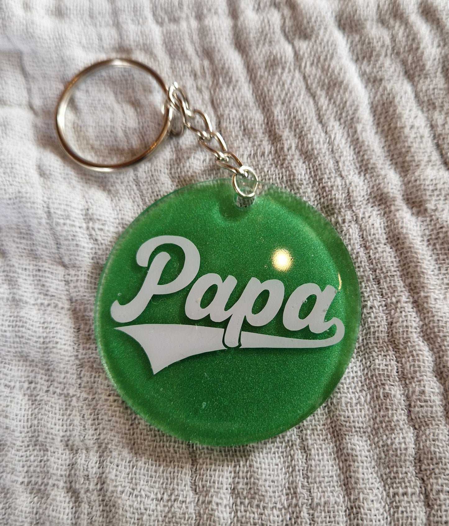 Mama&Papa Schlüsselanhänger aus Resin