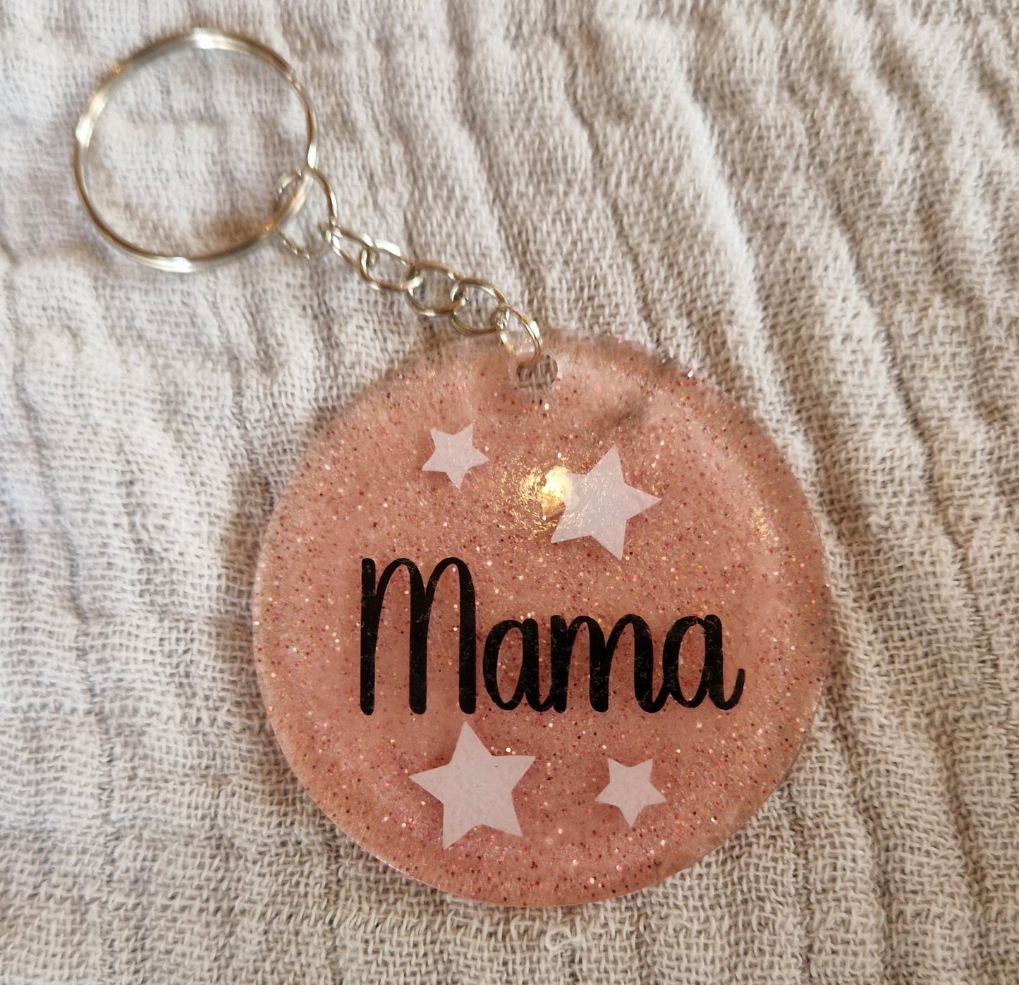 Mama&Papa Schlüsselanhänger aus Resin