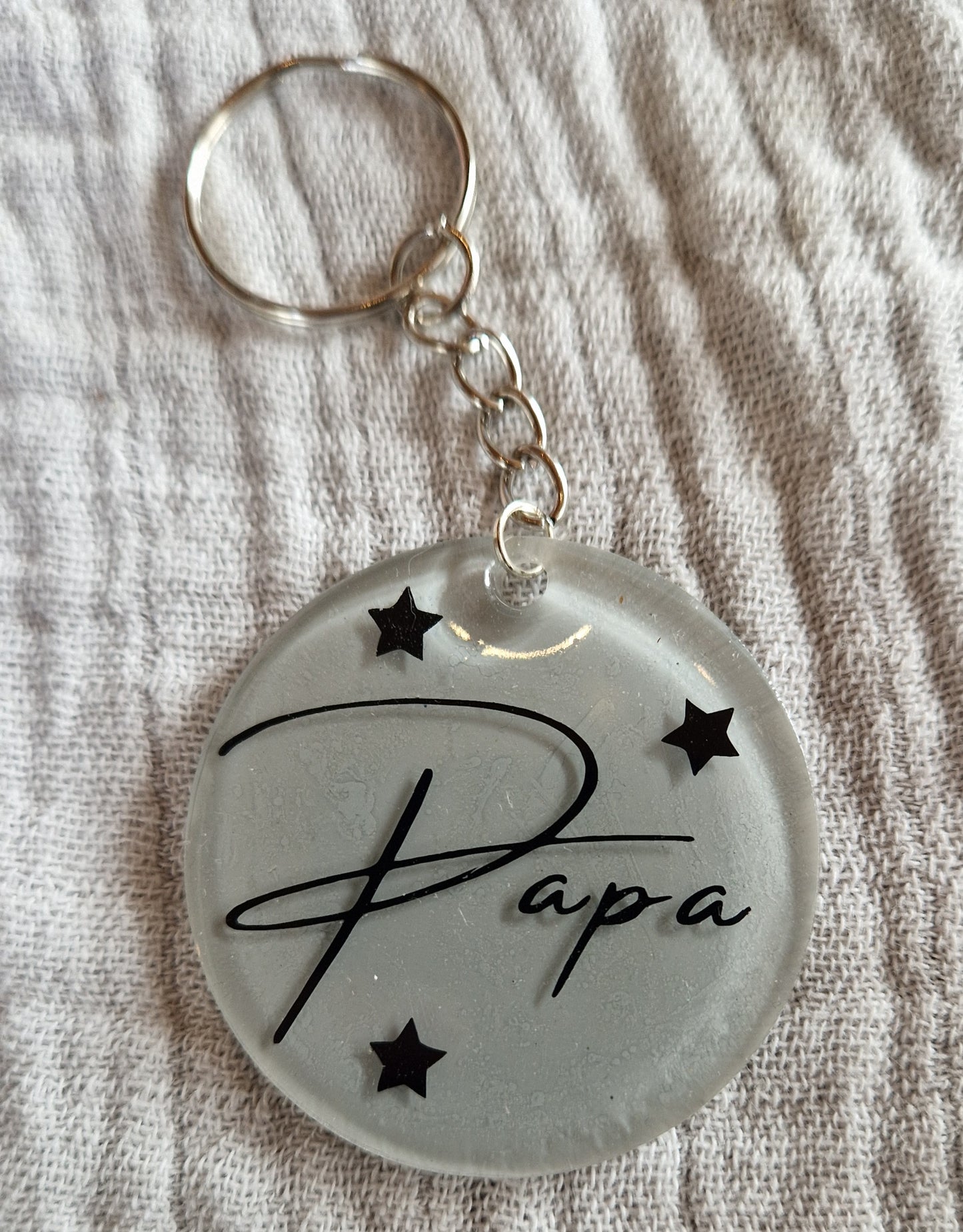 Mama&Papa Schlüsselanhänger aus Resin