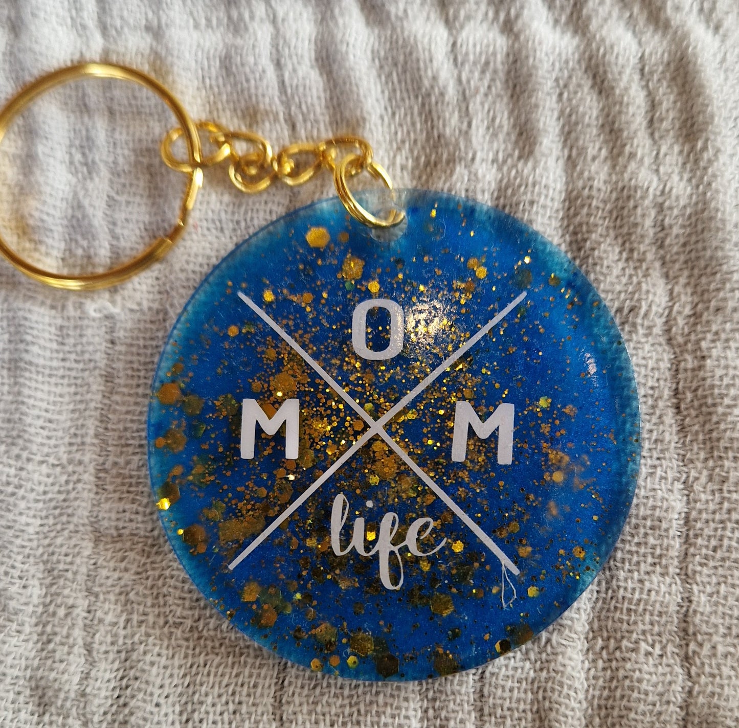 Mama&Papa Schlüsselanhänger aus Resin