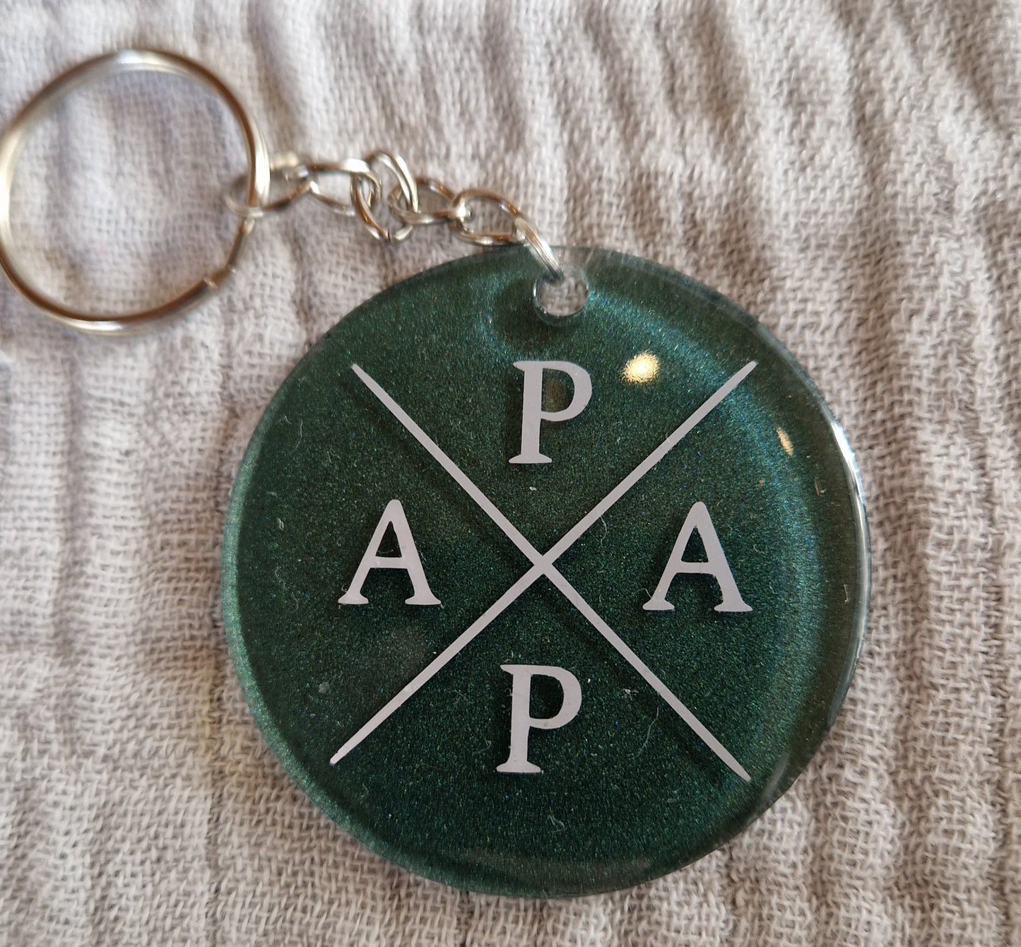 Mama&Papa Schlüsselanhänger aus Resin