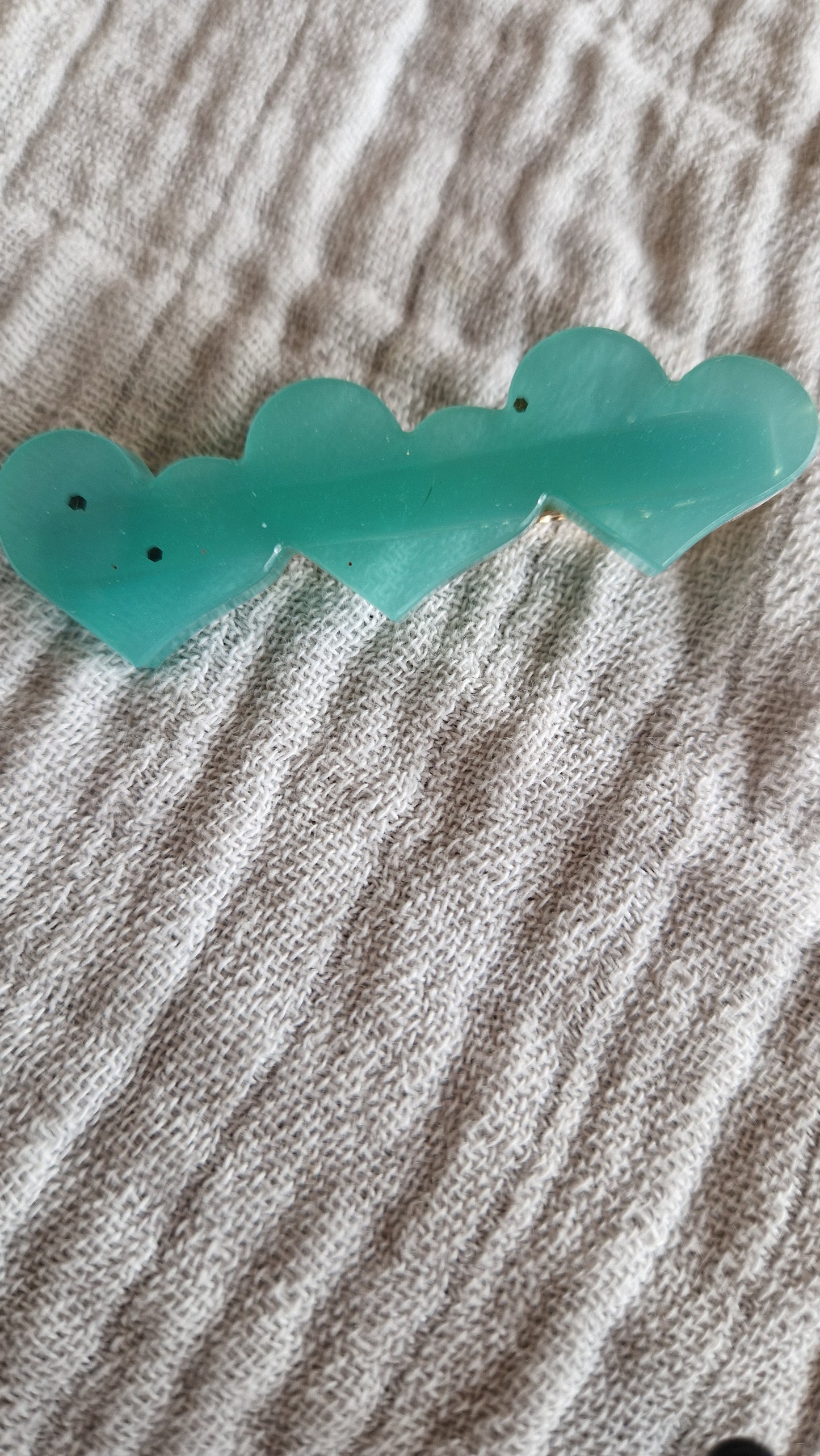 Haarklammern aus Resin