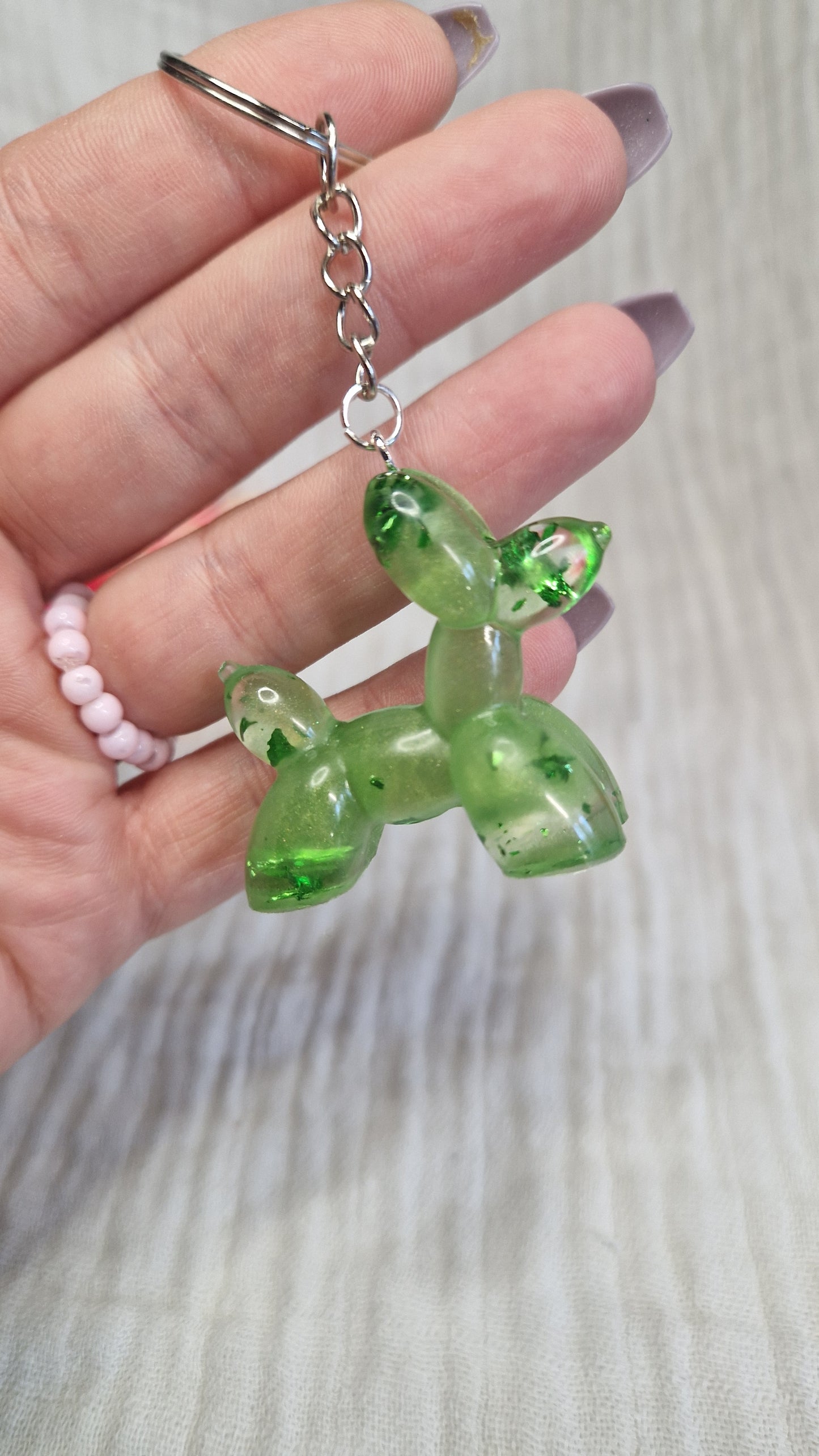 Ballonhund Schlüsselanhänger aus Resin in versch. Designs