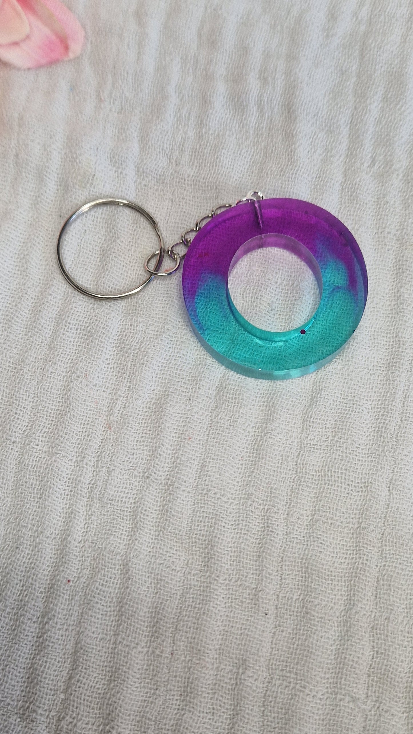 Buchstaben Schlüsselanhanger aus Resin