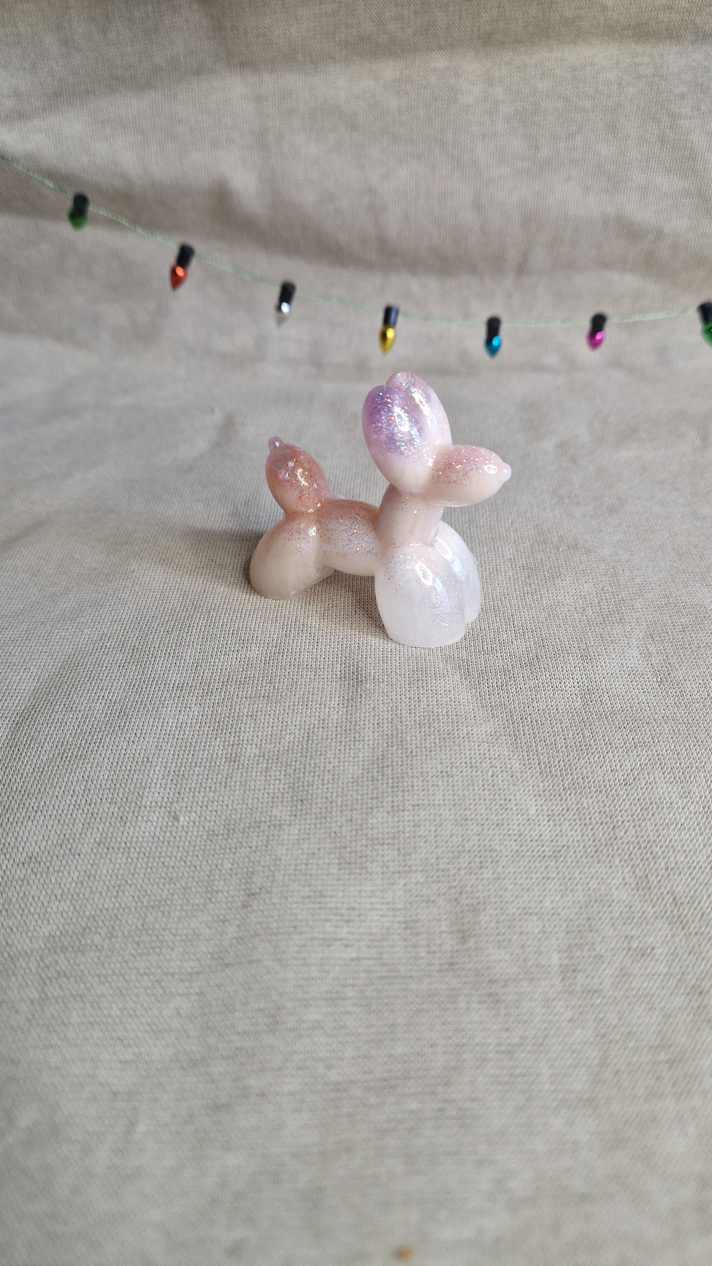 Ballonhund Figur aus Epoxidharz