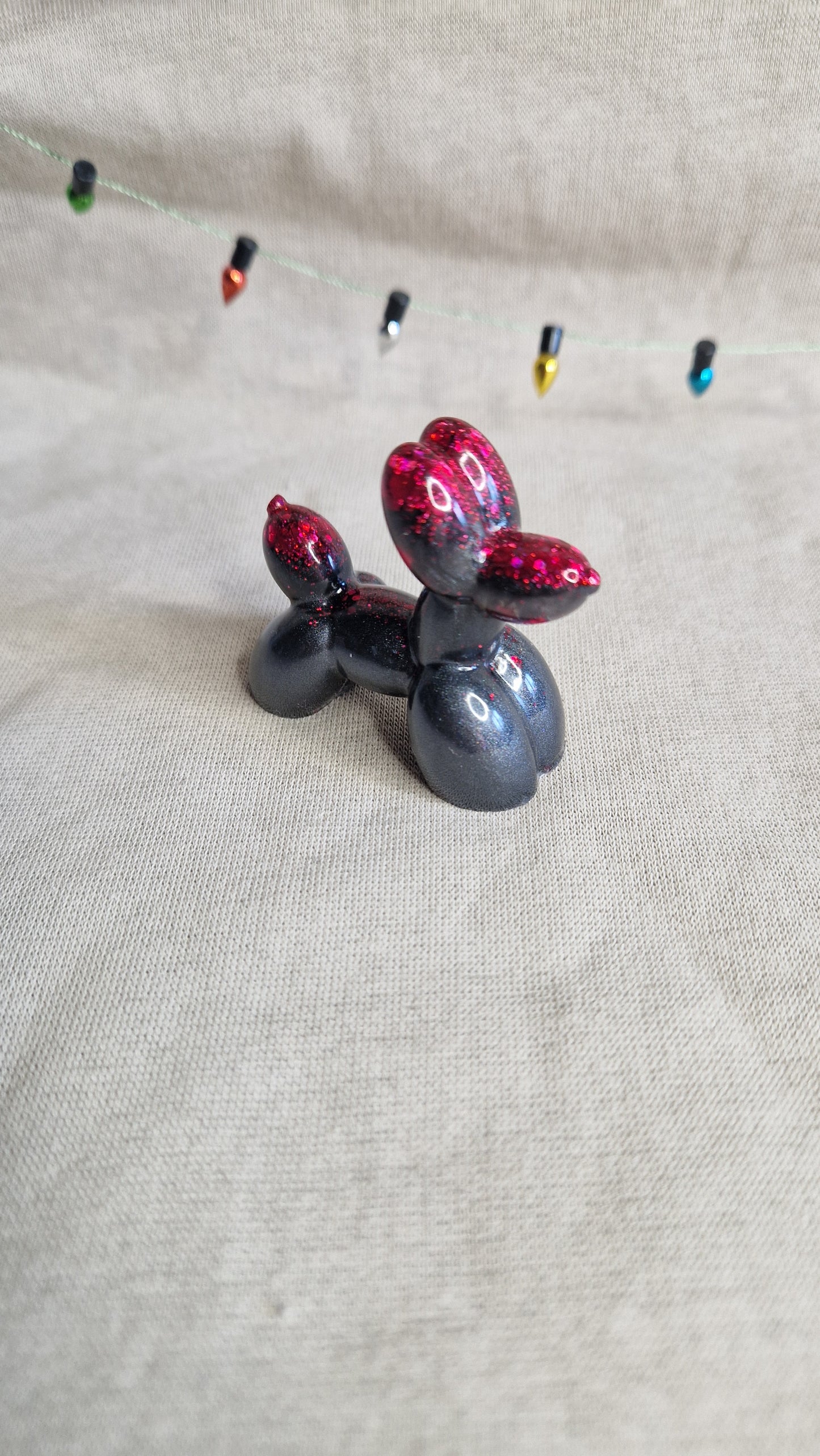 Ballonhund Figur aus Epoxidharz