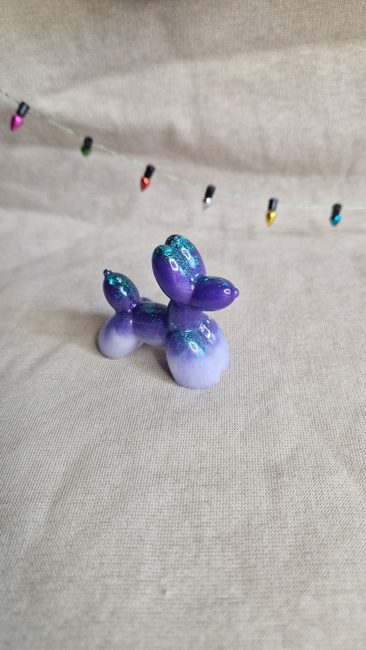 Ballonhund Figur aus Epoxidharz