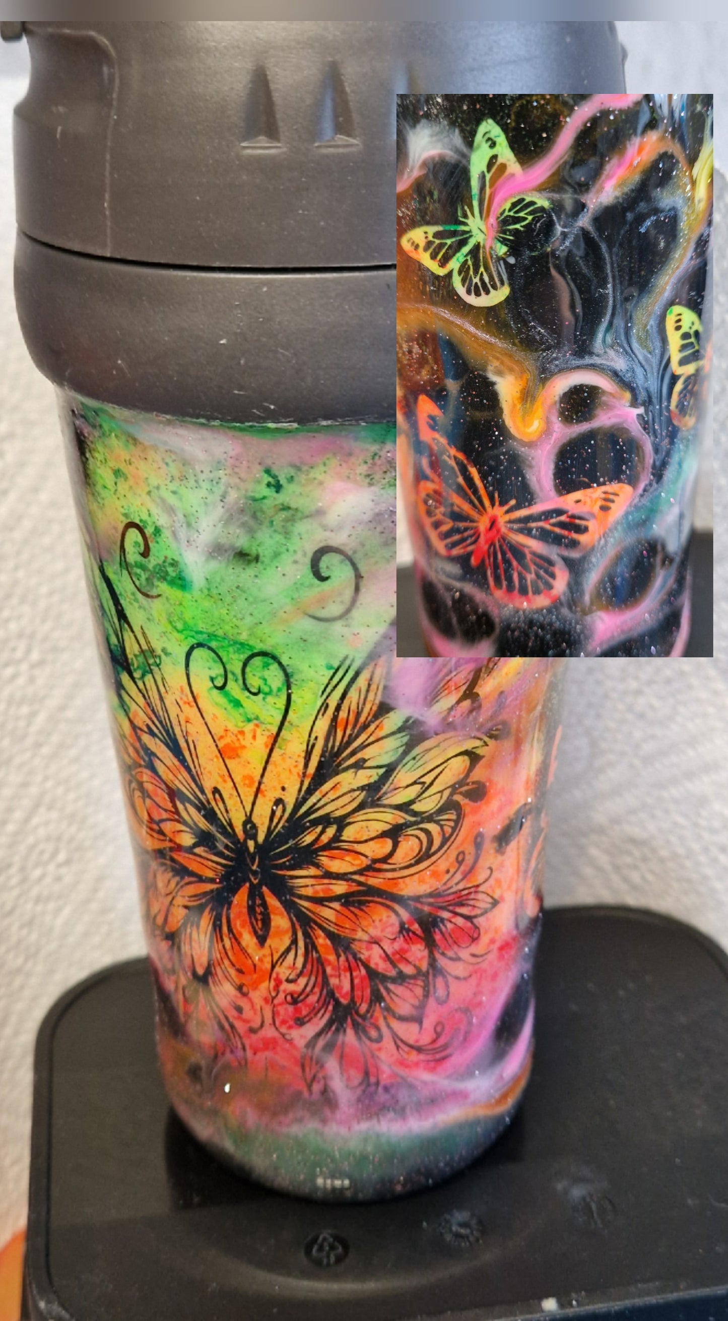 Thermobecher 250ml verch. Design