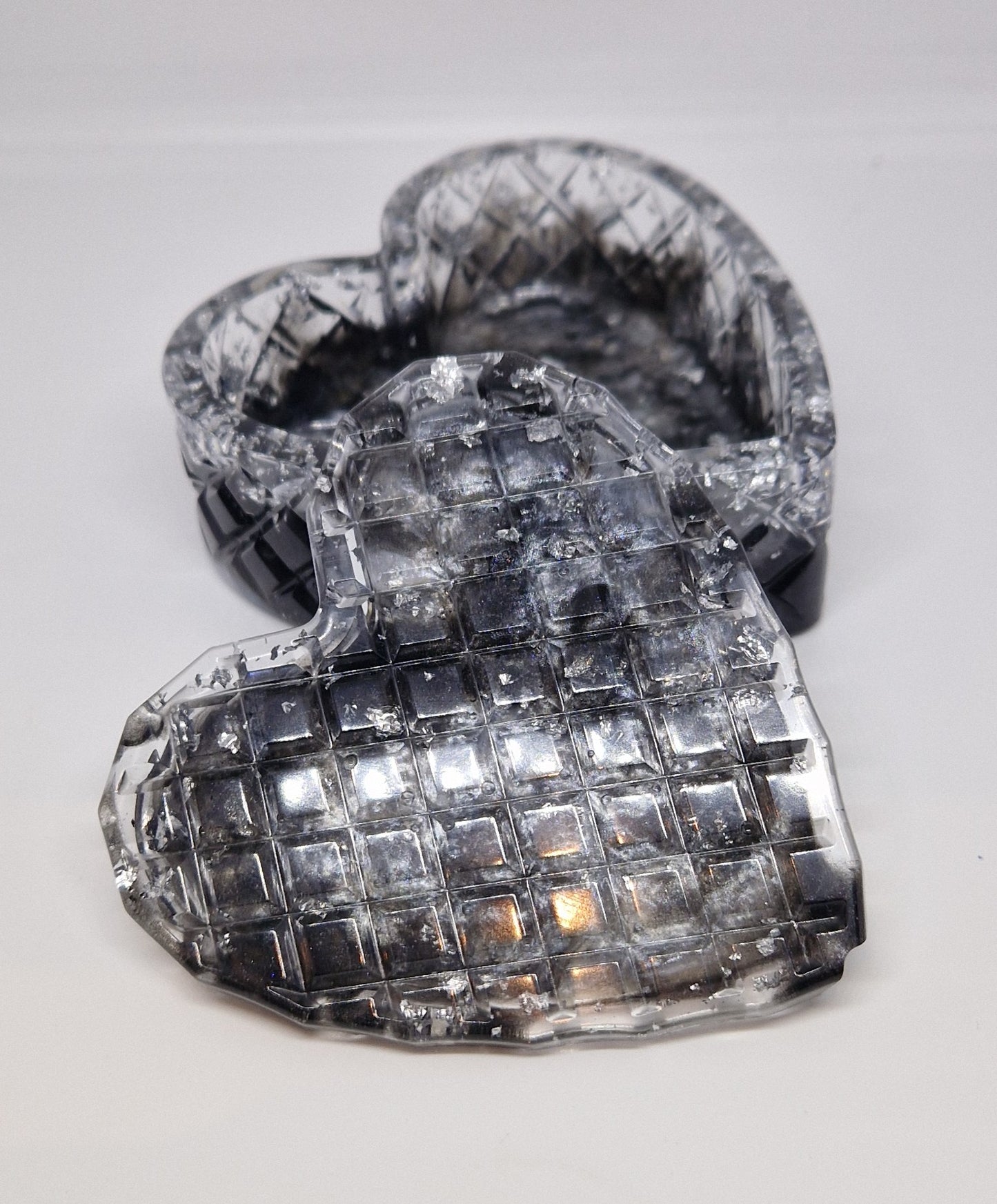 Herz Dose aus Resin in deiner Wunschfarbe