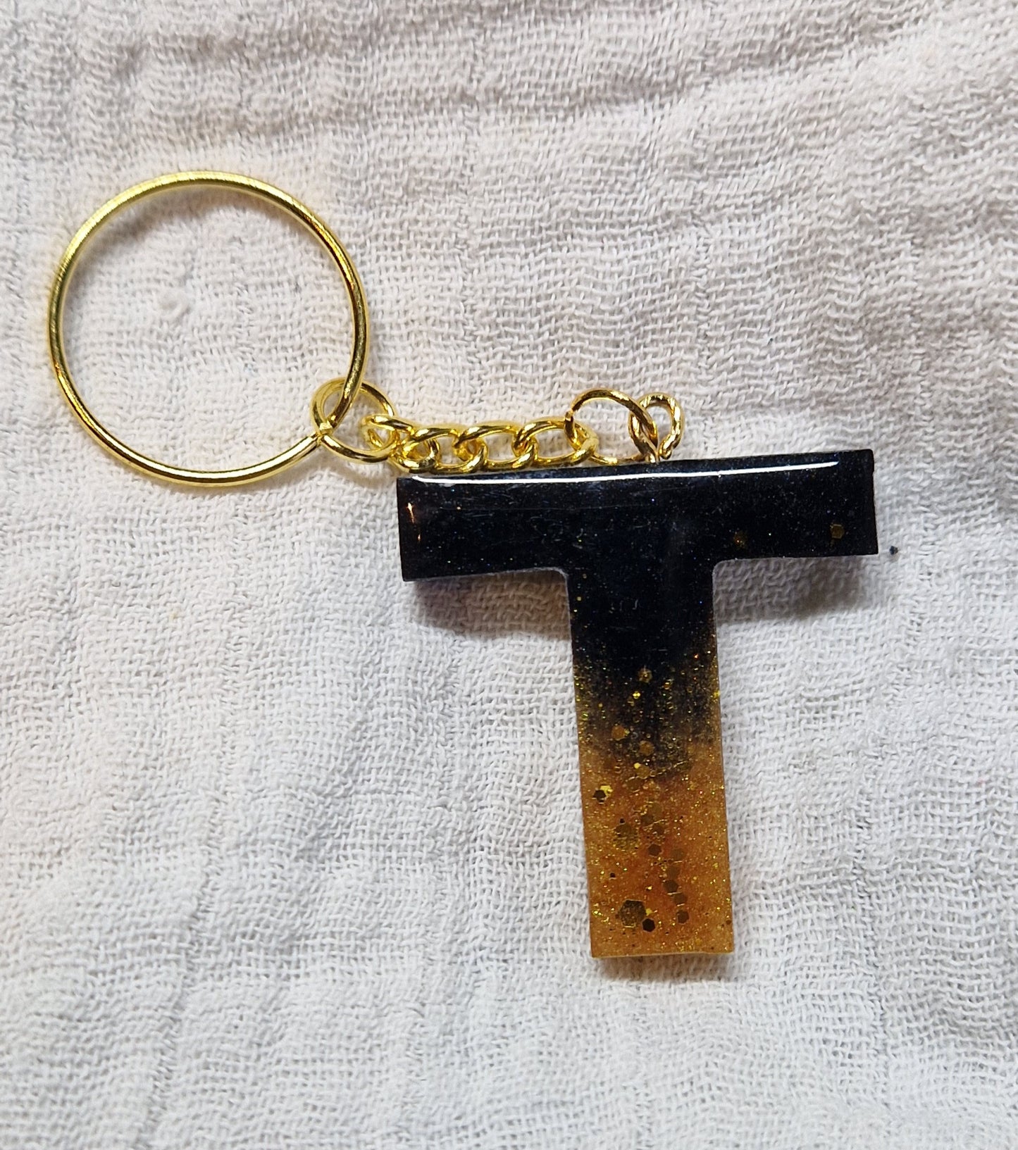 Buchstaben Schlüsselanhänger aus Resin