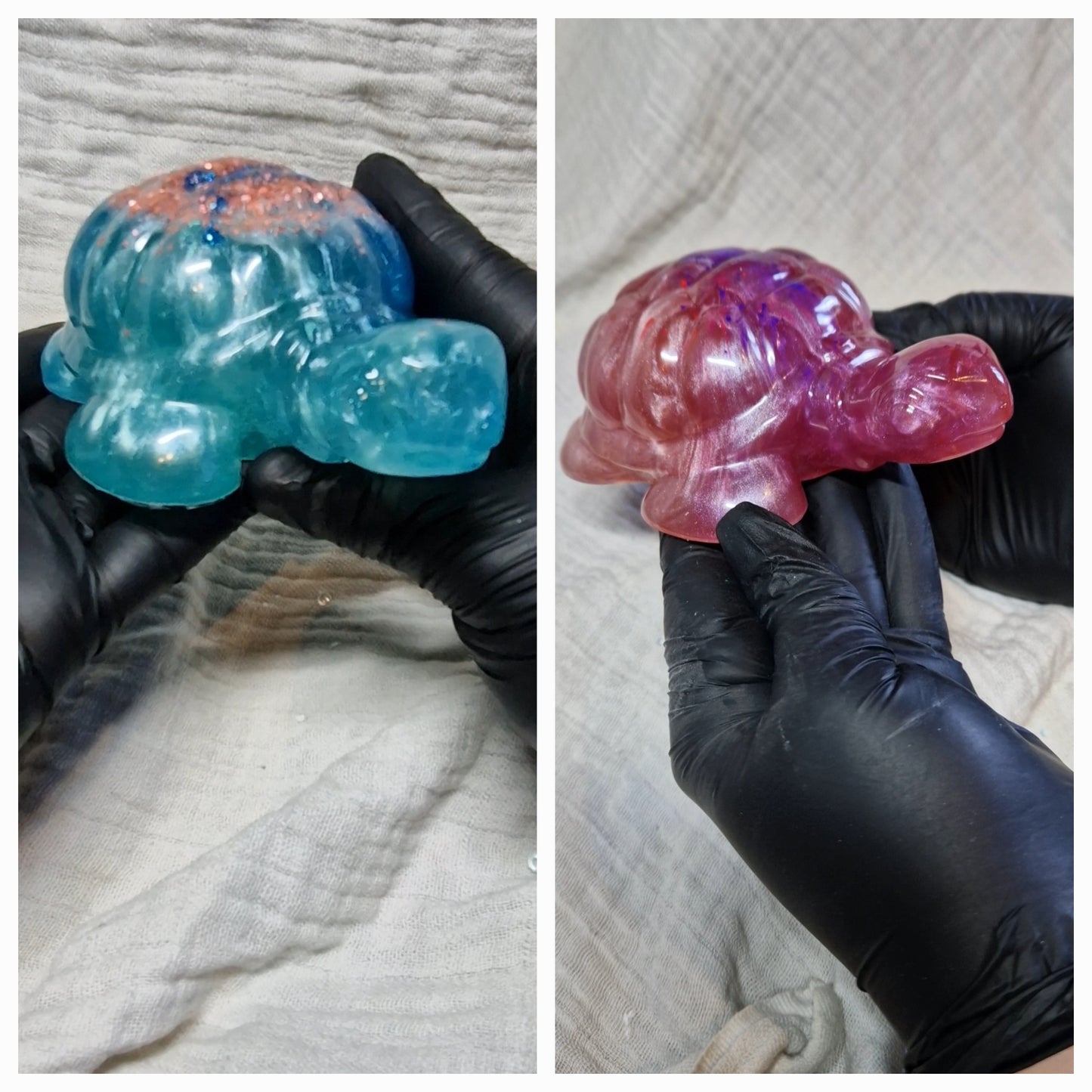 Große Schildkröten Figur aus Resin