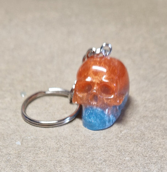 Totenkopf Schlüsselanhänger aus Resin