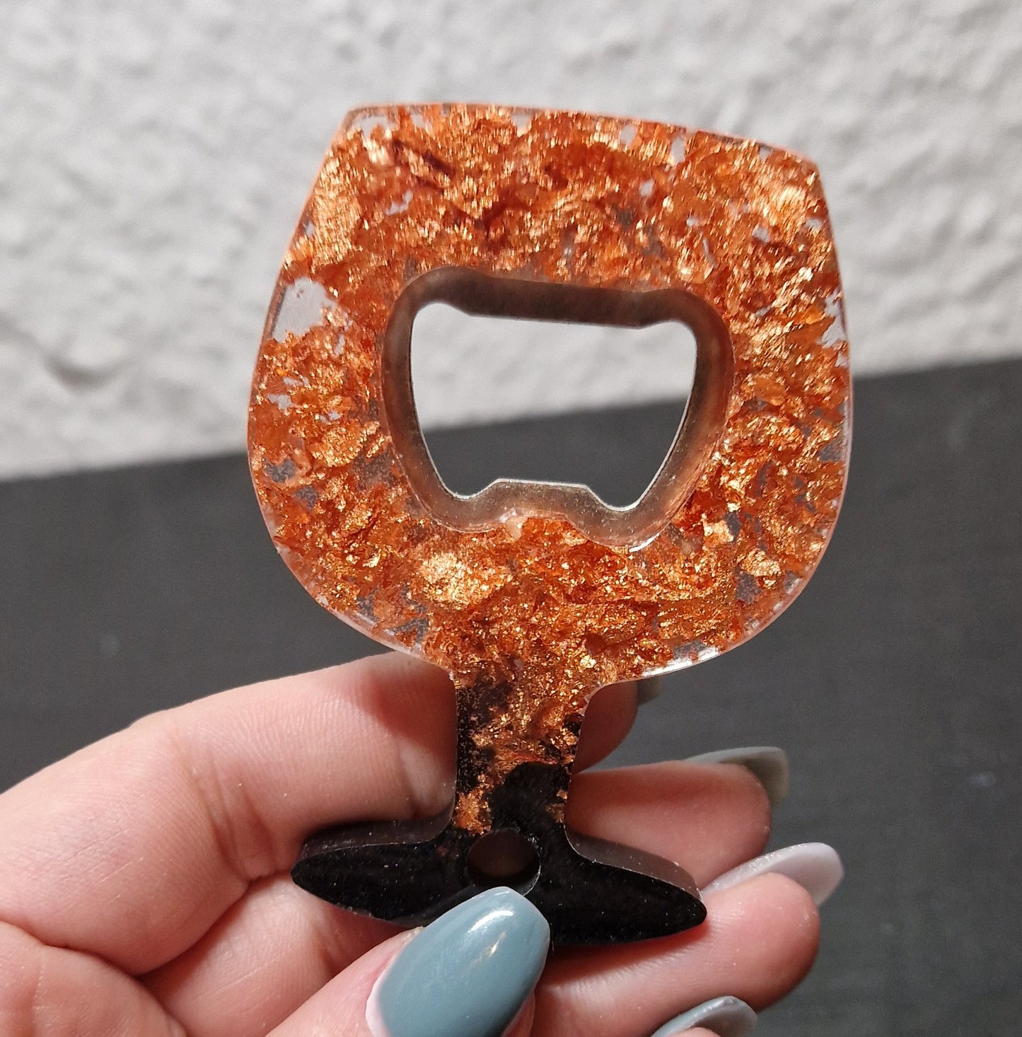 Flaschenöffner aus Resin in versch. Design