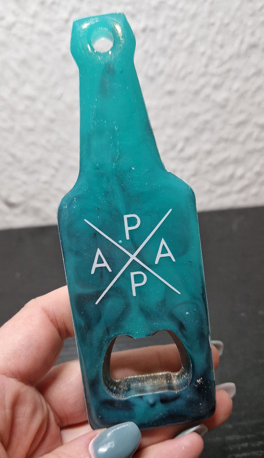 Flaschenöffner aus Resin in deiner Wunschfarbe