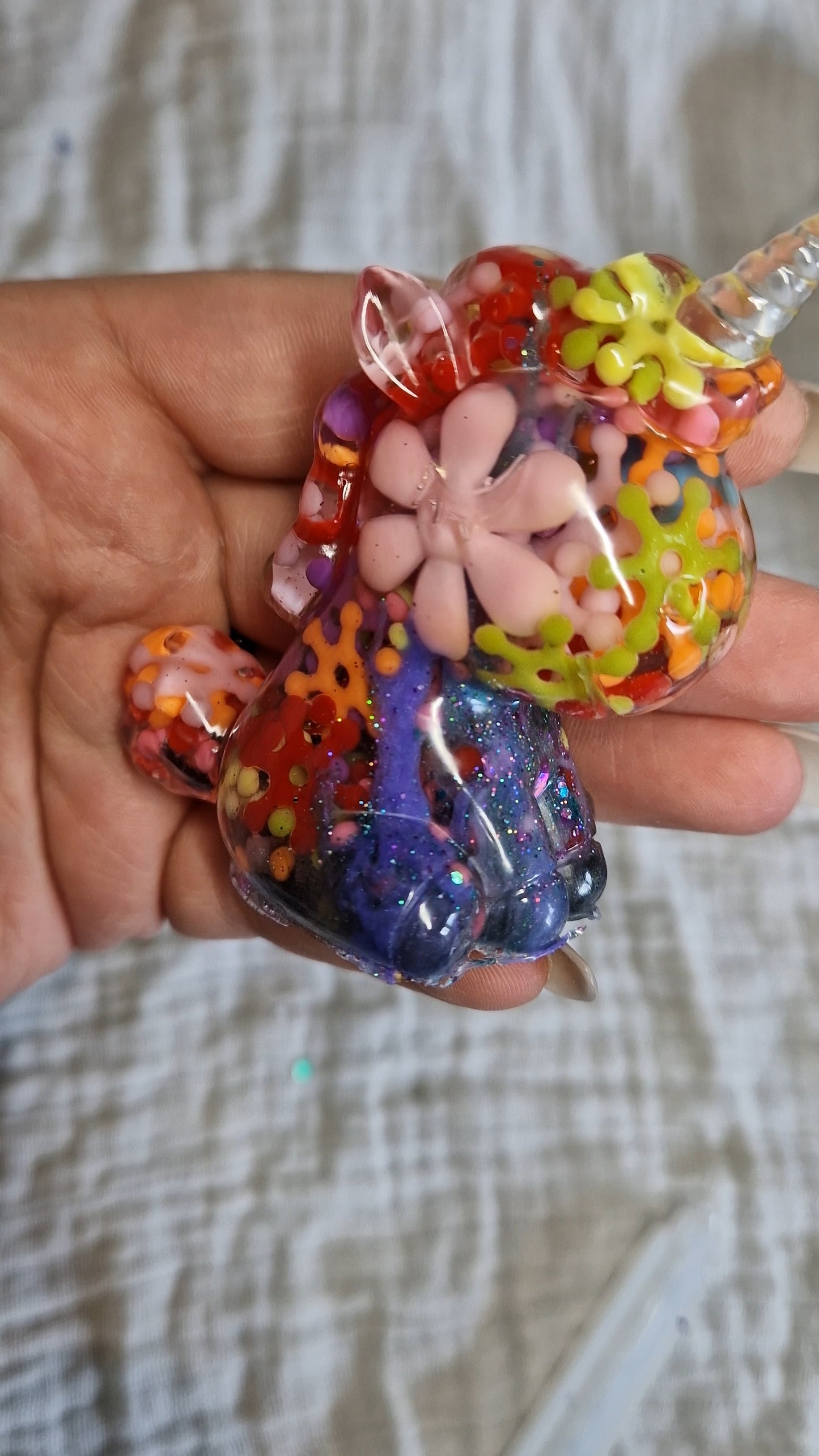 Einhorn Figur aus Resin