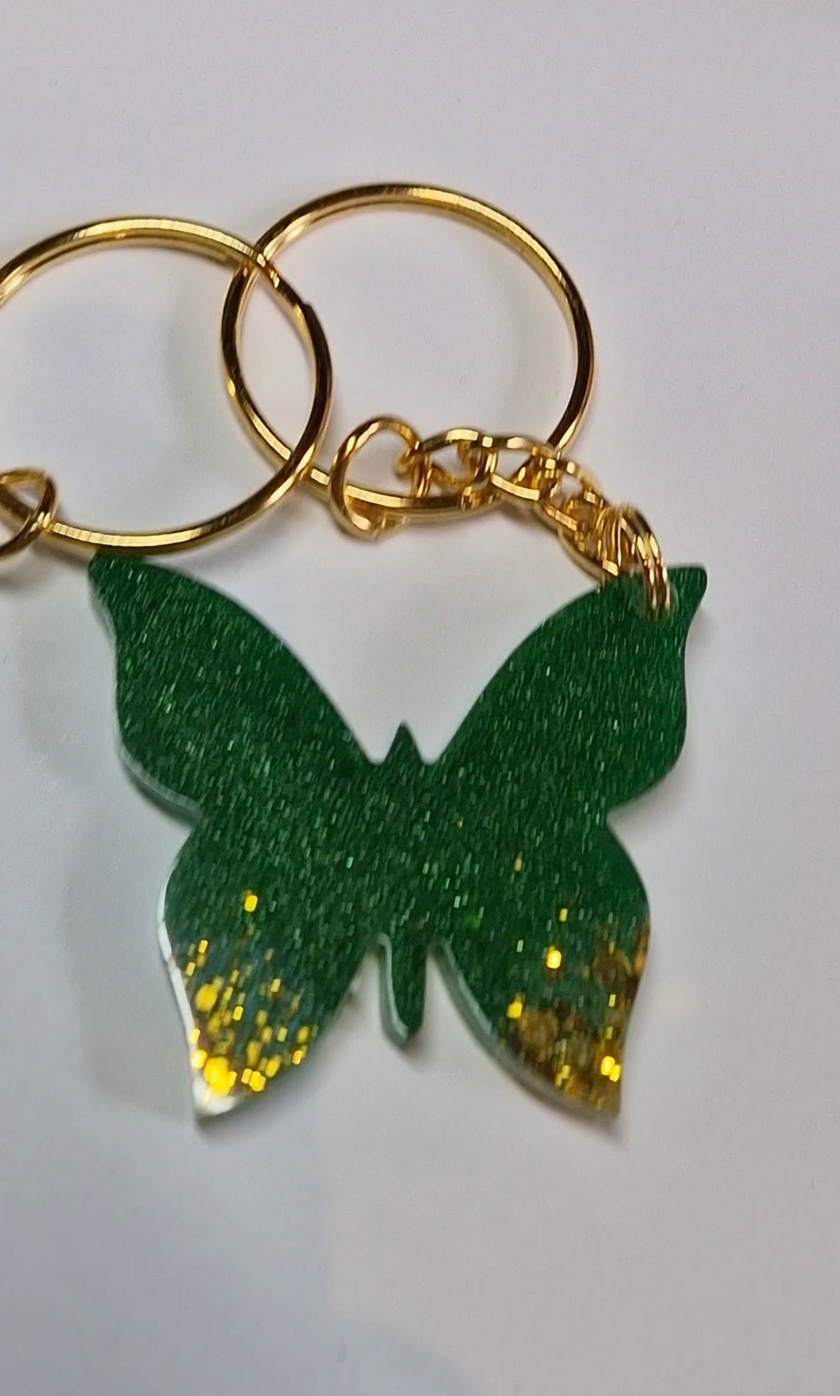 Schlüsselanhänger "Schmetterling" in versch. Varianten aus Resin