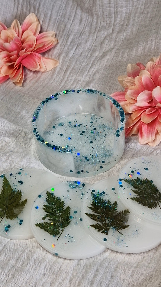 Untersetzer Set in versch. Designs aus Resin