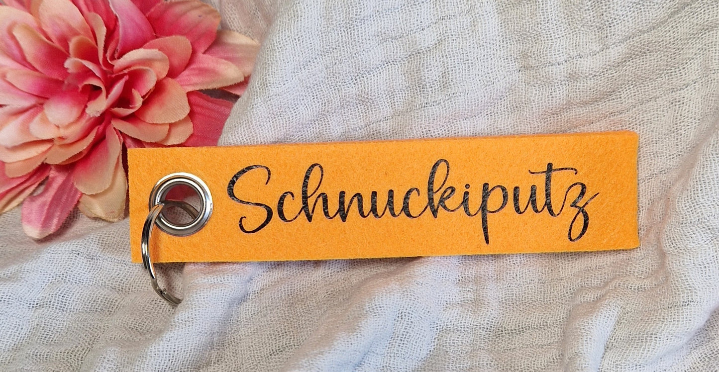 Schlüsselanhänger aus Filz versch. Varianten
