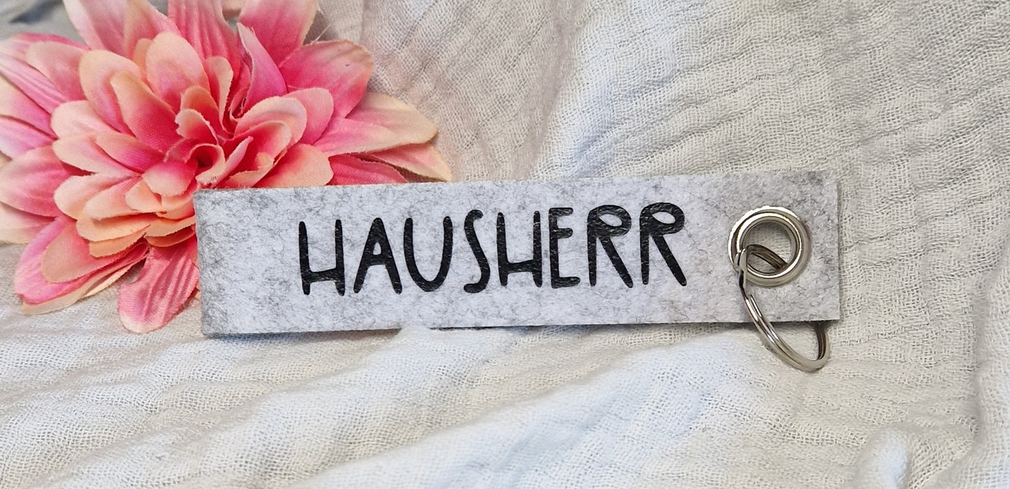 Schlüsselanhänger aus Filz versch. Varianten