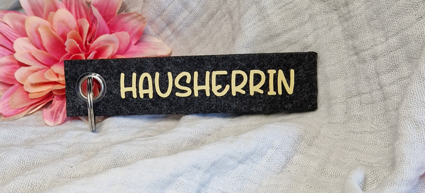 Schlüsselanhänger aus Filz versch. Varianten