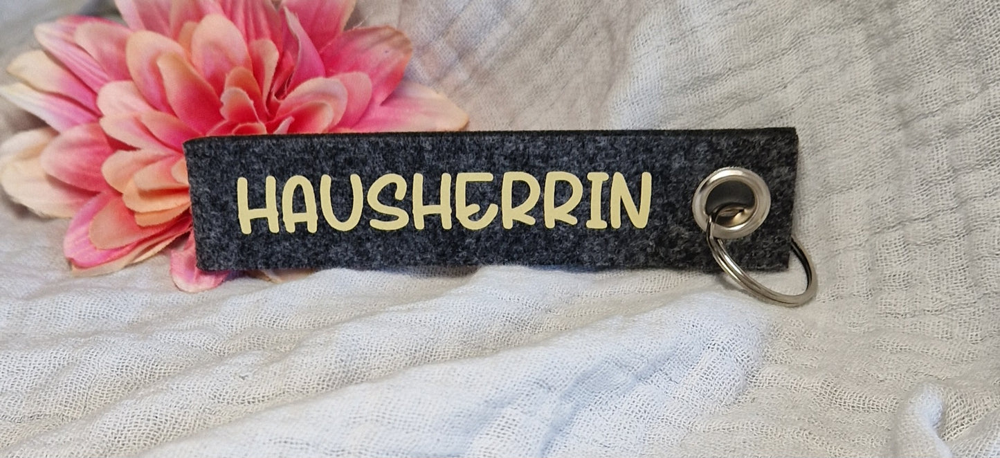 Schlüsselanhänger aus Filz versch. Varianten