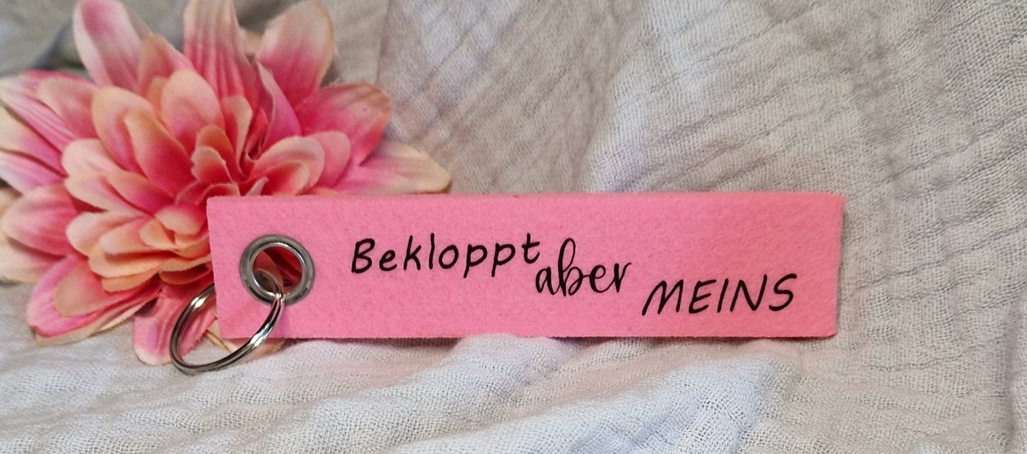 Schlüsselanhänger aus Filz versch. Varianten