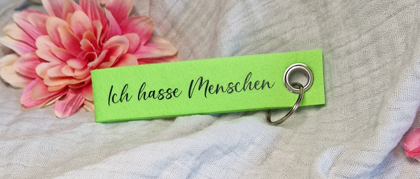 Schlüsselanhänger aus Filz versch. Varianten