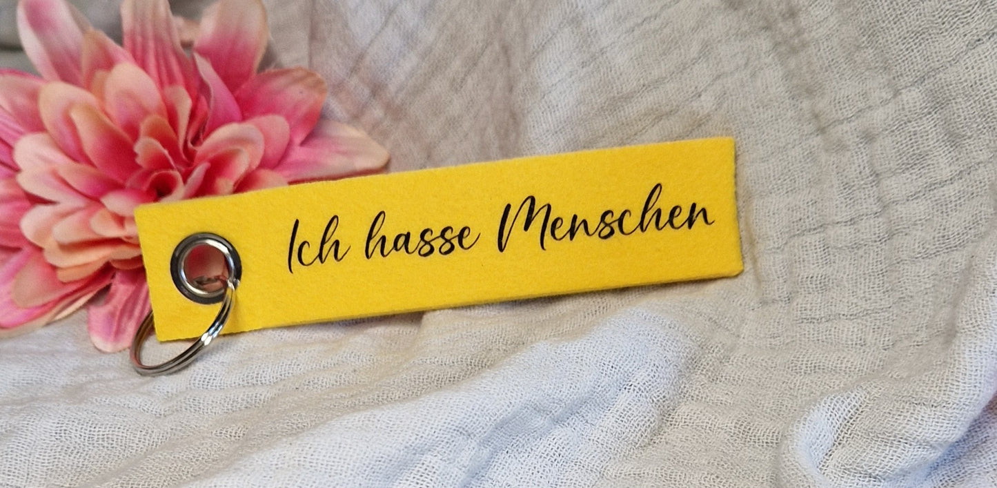 Schlüsselanhänger aus Filz versch. Varianten