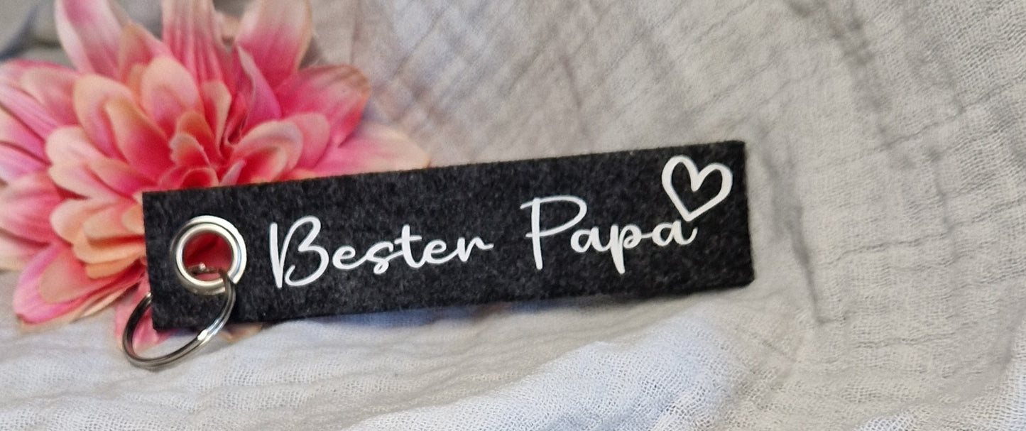 Schlüsselanhänger aus Filz versch. Varianten