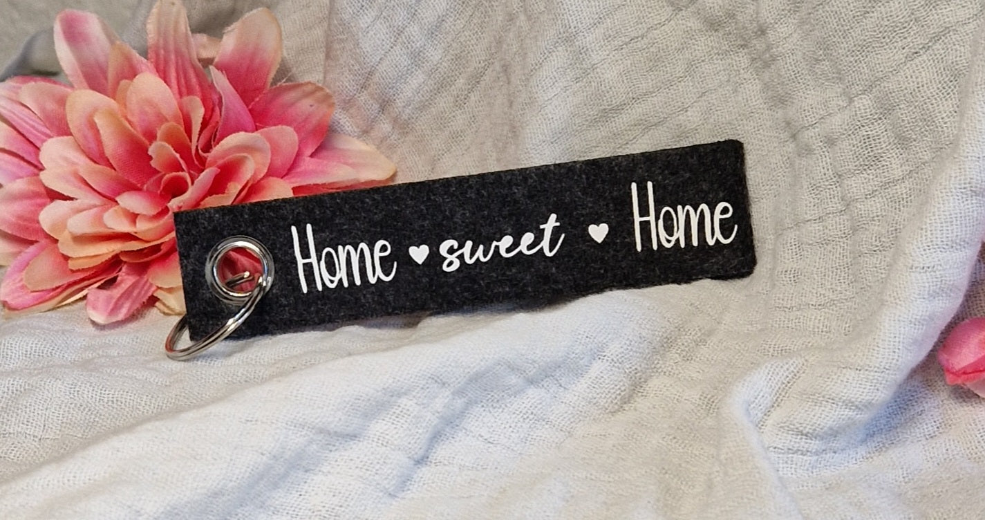 Schlüsselanhänger aus Filz versch. Varianten