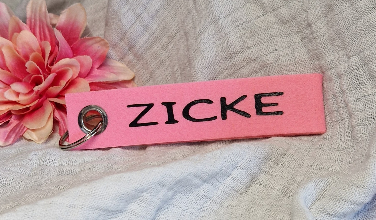 Schlüsselanhänger aus Filz versch. Varianten