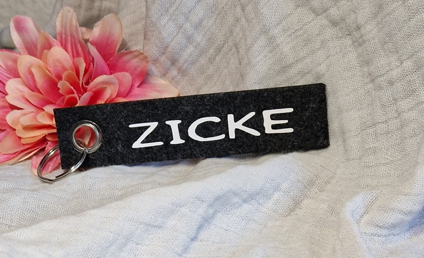 Schlüsselanhänger aus Filz versch. Varianten