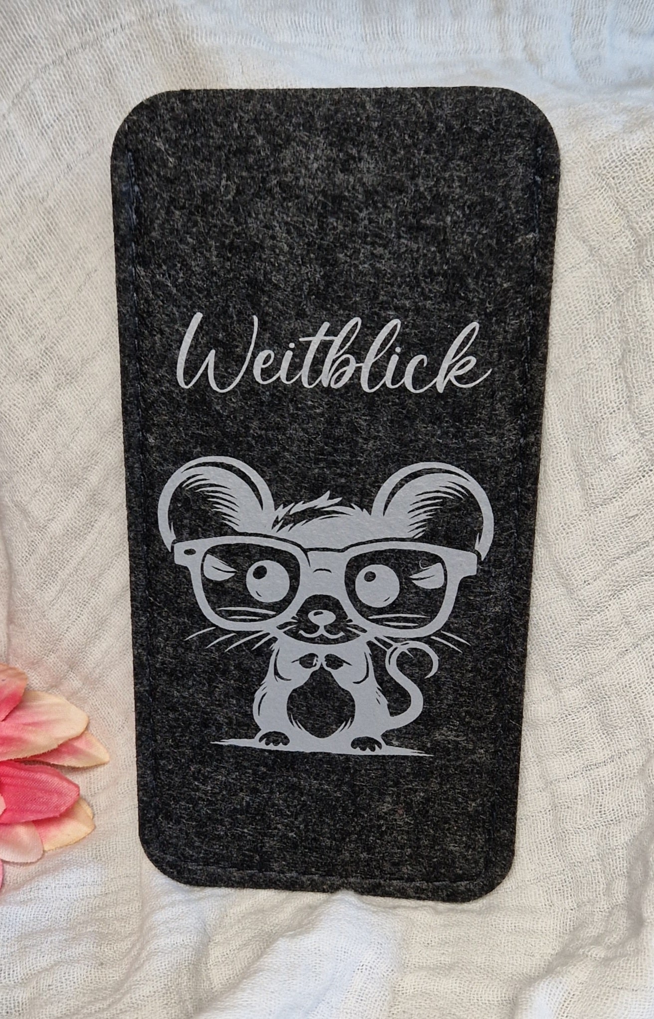 Brillen Etuis aus Filz in versch. Designs