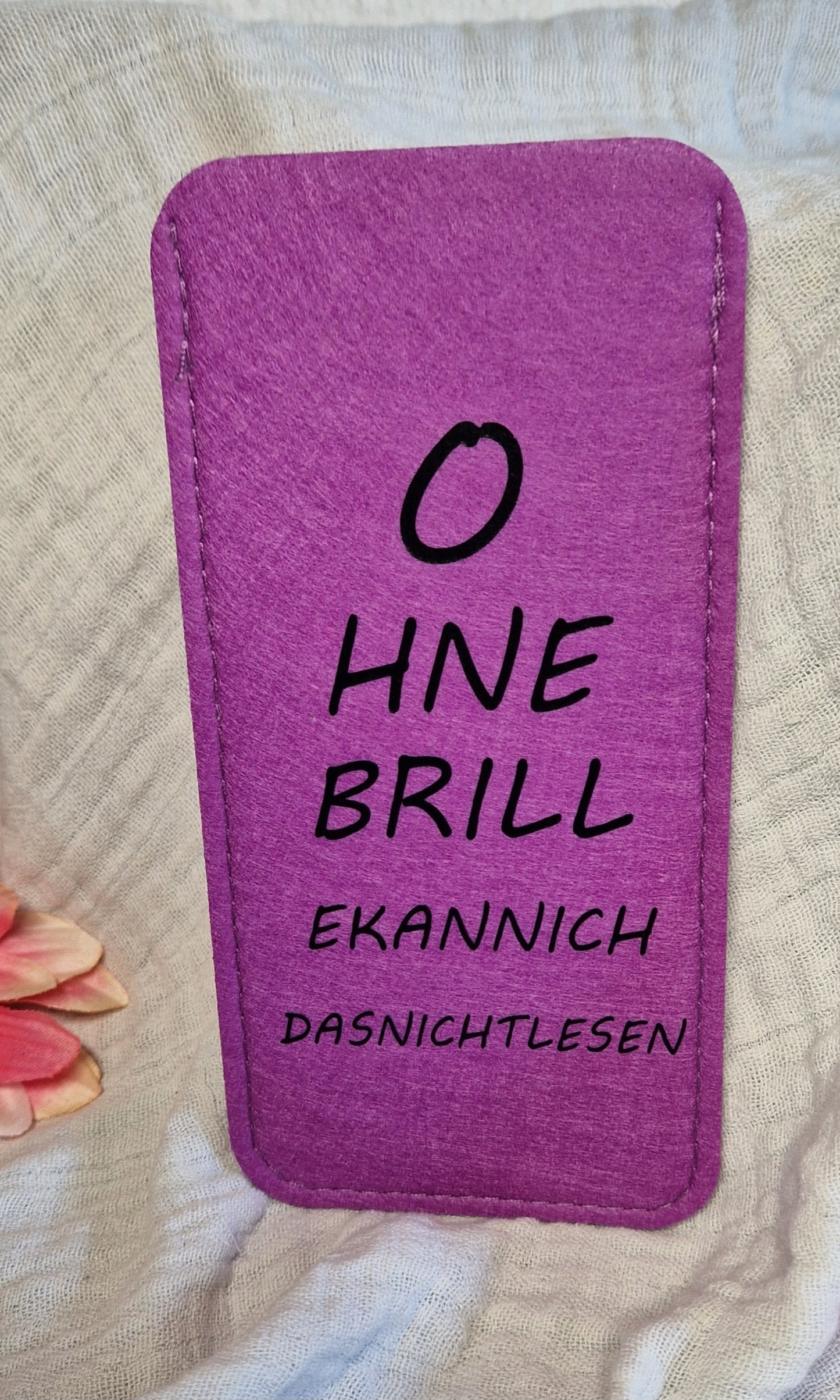 Brillen Etuis aus Filz in versch. Designs