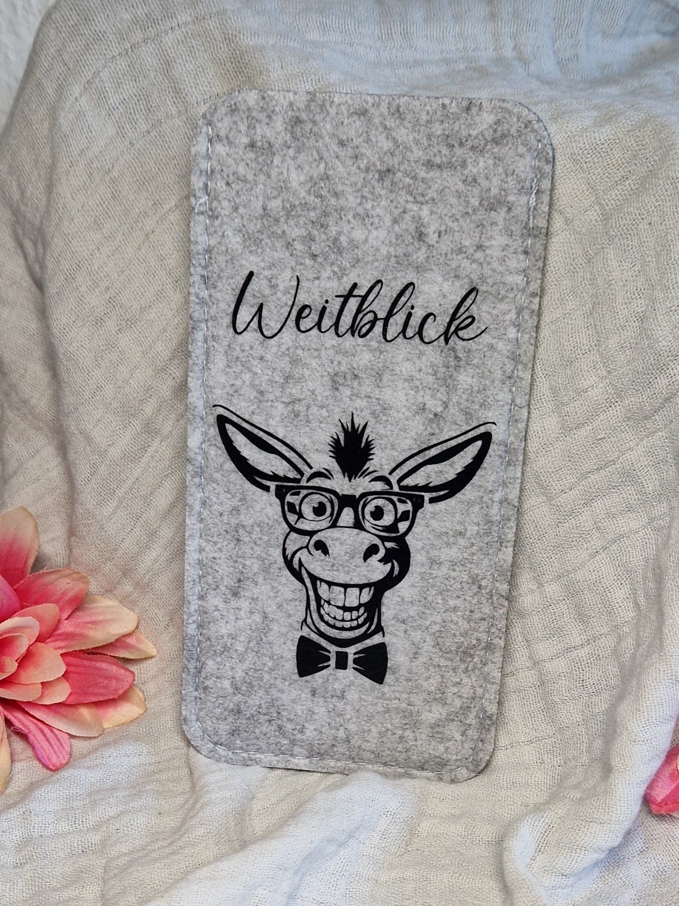 Brillen Etuis aus Filz in versch. Designs