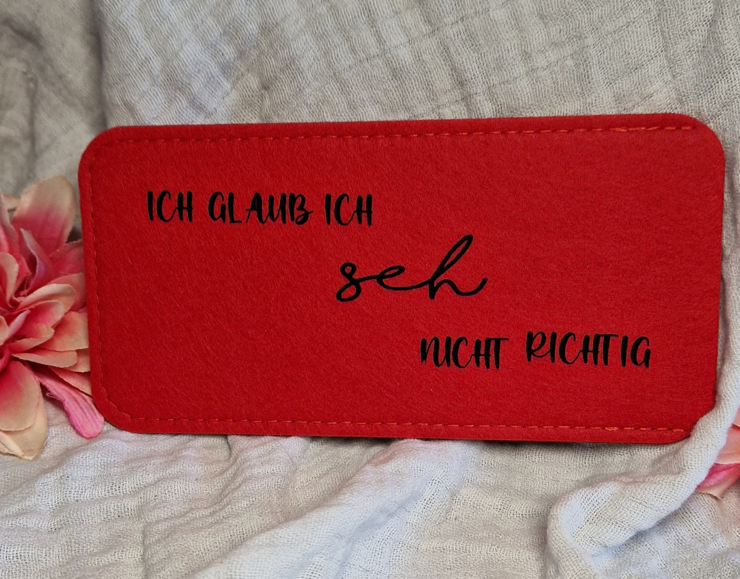 Brillen Etuis aus Filz in versch. Designs