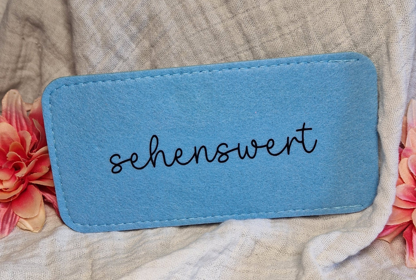 Brillen Etuis aus Filz in versch. Designs