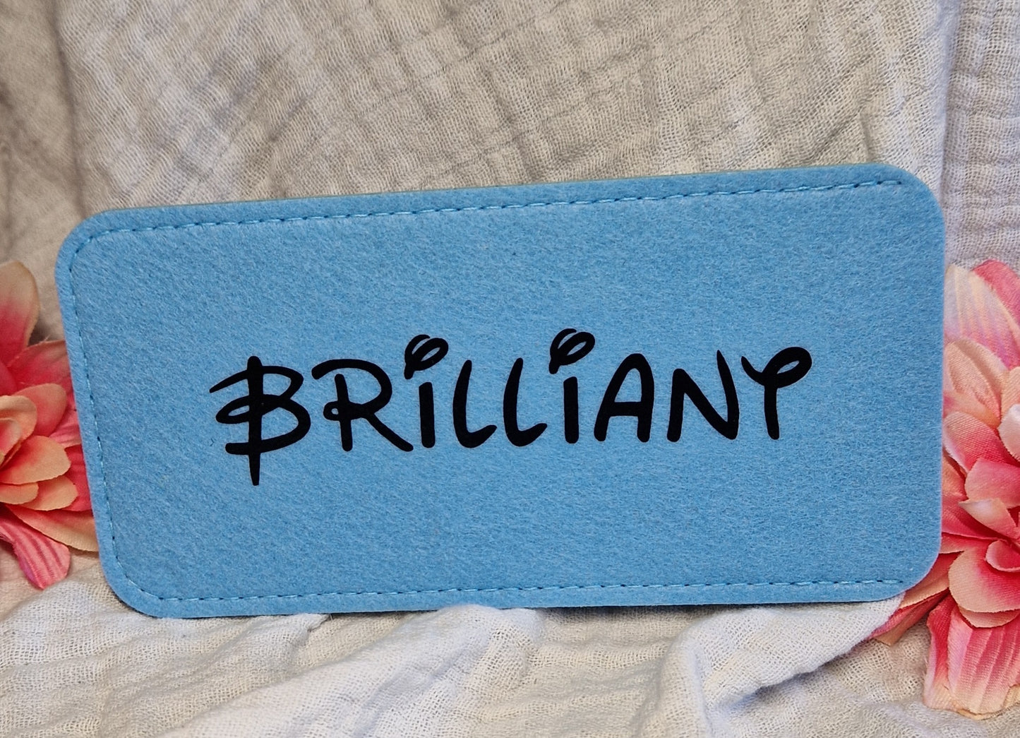 Brillen Etuis aus Filz in versch. Designs